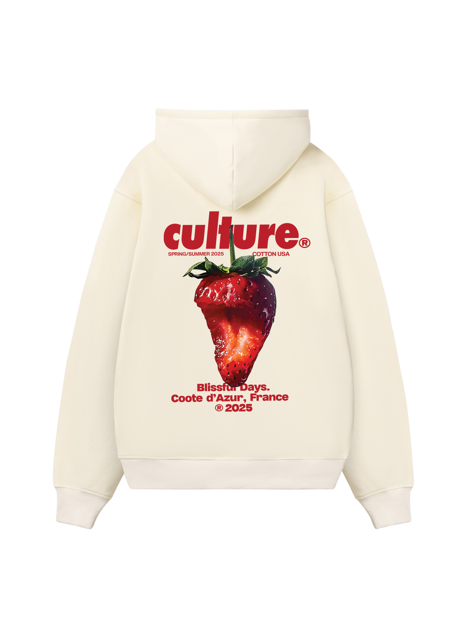 Tropical Culture Strawberry Hoodie