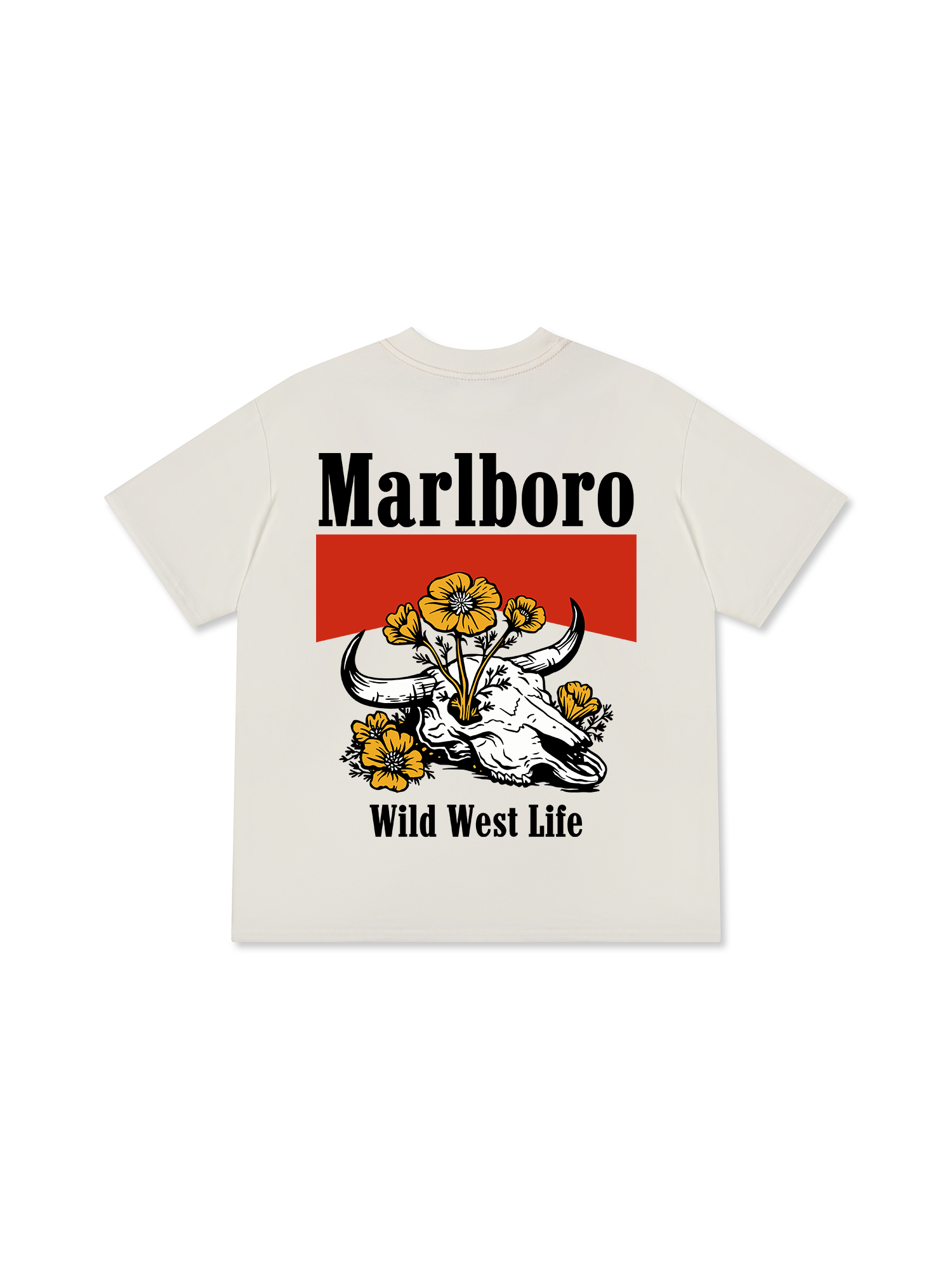 Áo Thun Relaxed Fit Marlboro Wild West Life
