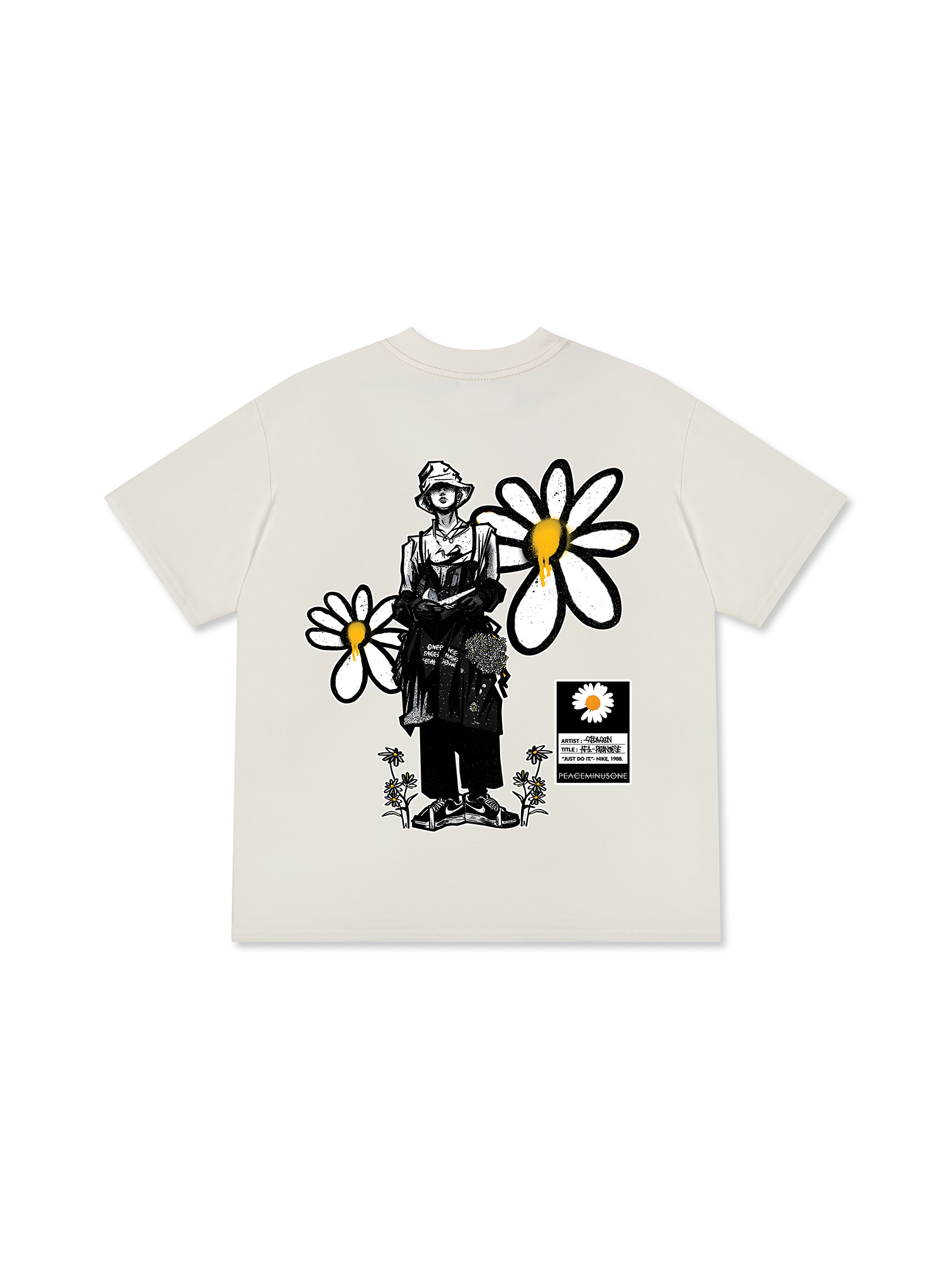 Áo Thun Relaxed Fit Floral X GD Art Daisy