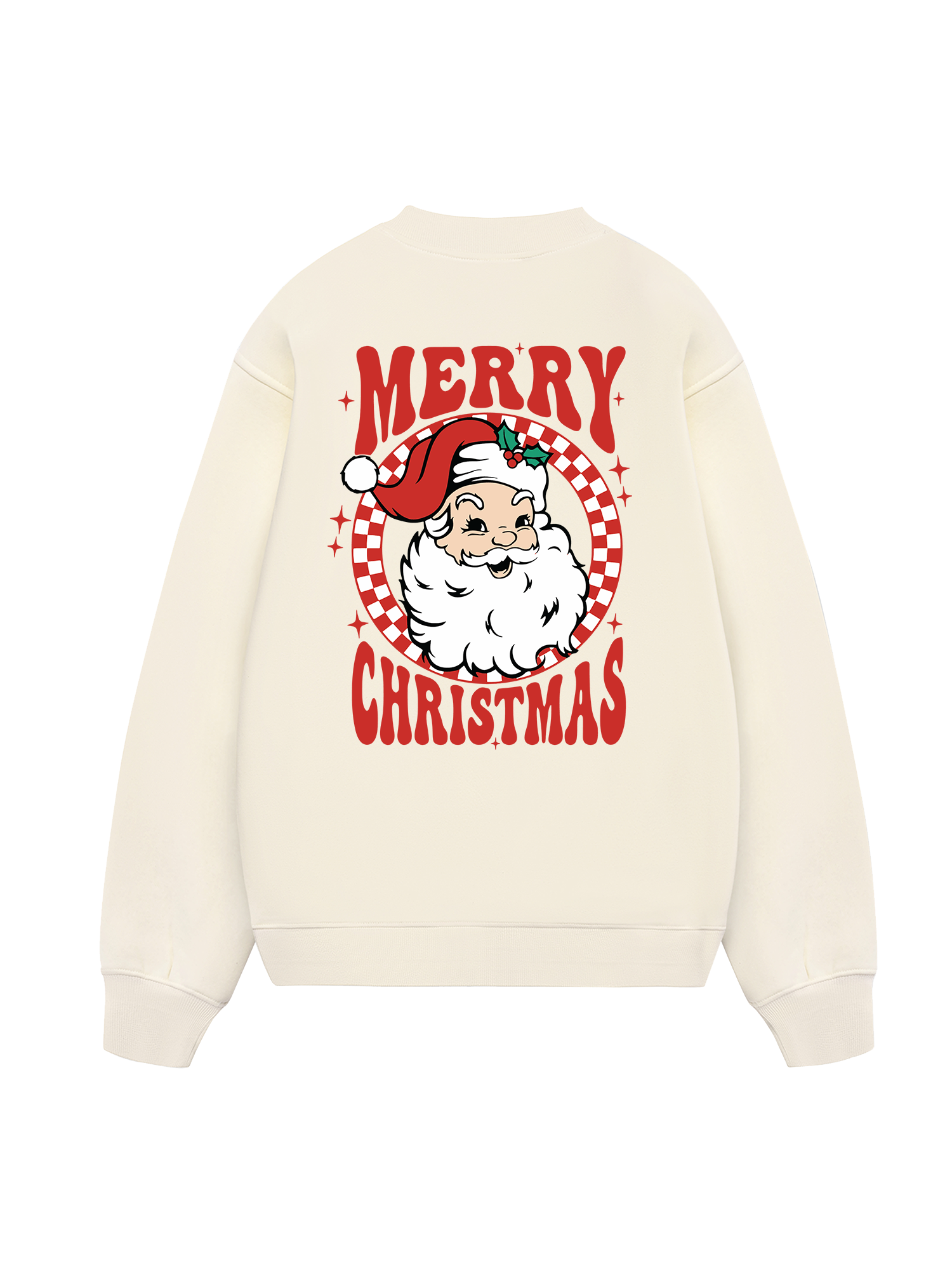 Groovy Merry Christmas Santa Sweater