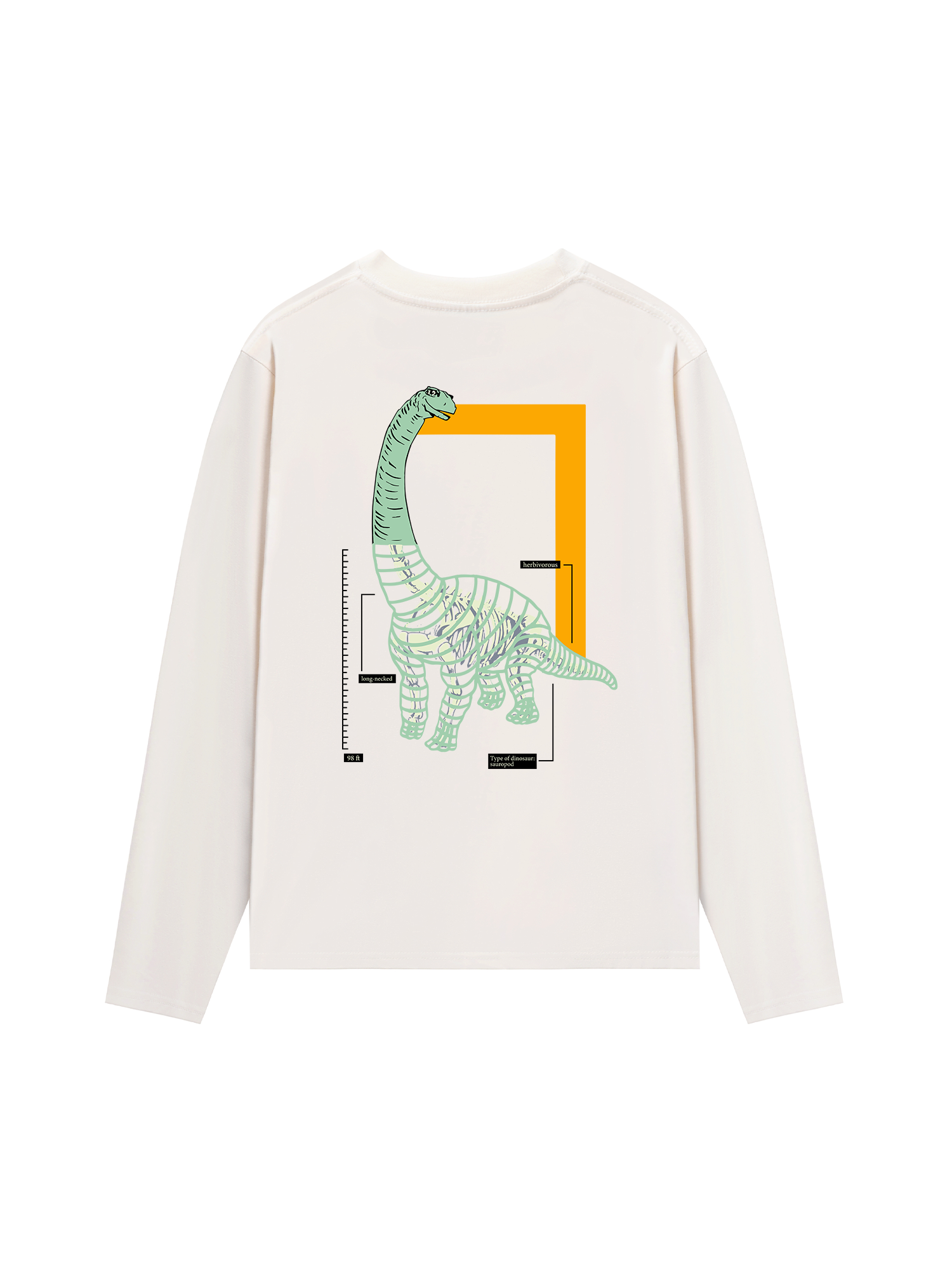 Áo Thun Dài Tay Wild Life Sauropod