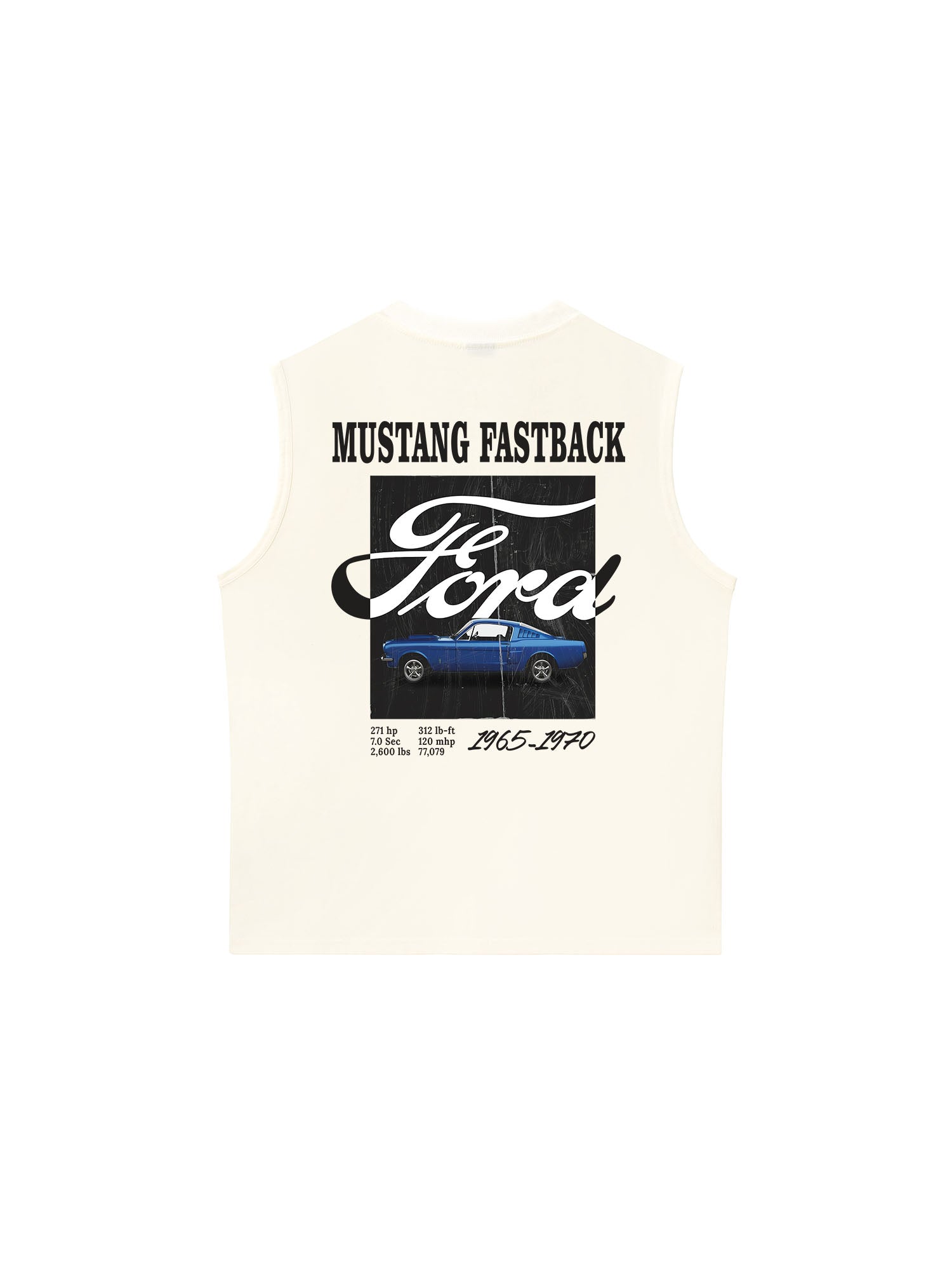 Áo Ba Lỗ Relaxed Fit Ford Mustang Fastback