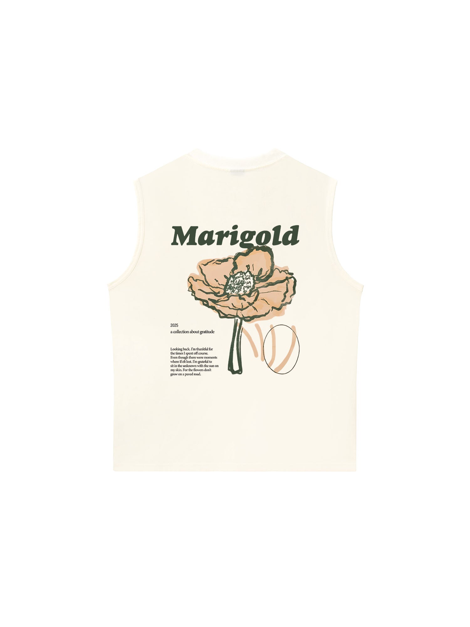 Áo Ba Lỗ Relaxed Fit Floral Marigod