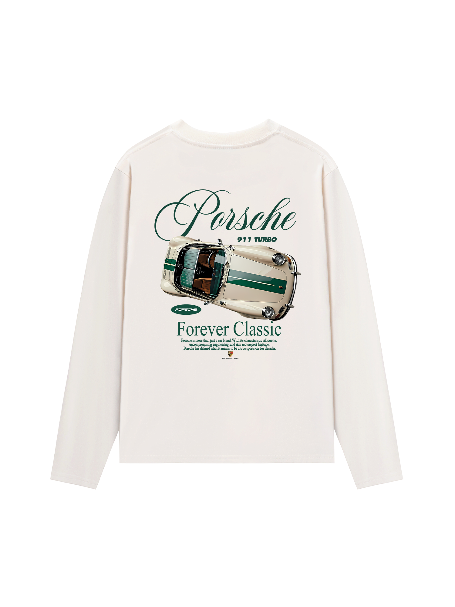 Áo Thun Dài Tay Porsche Classic