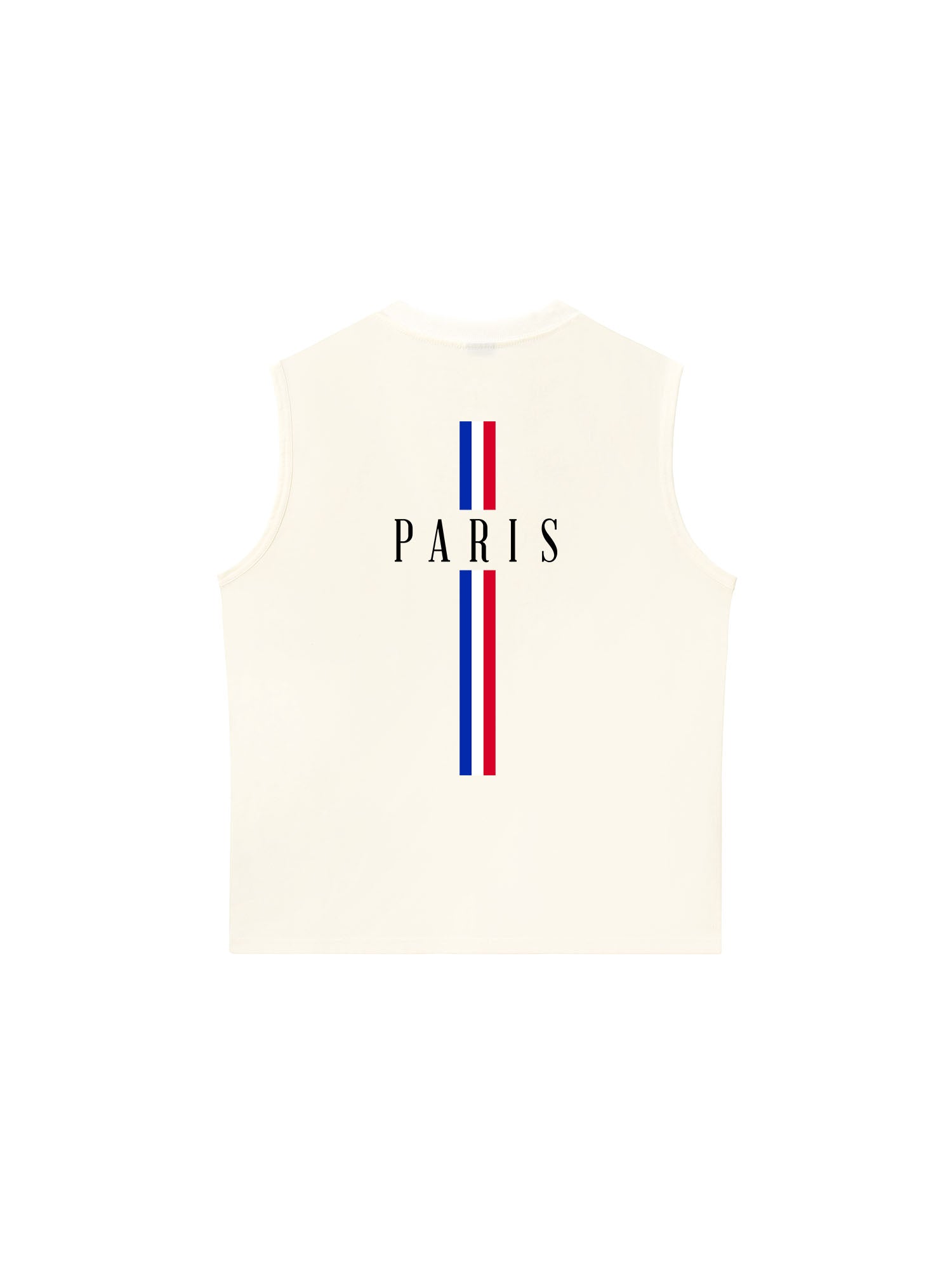 Áo Ba Lỗ Relaxed Fit Paris Minimalist