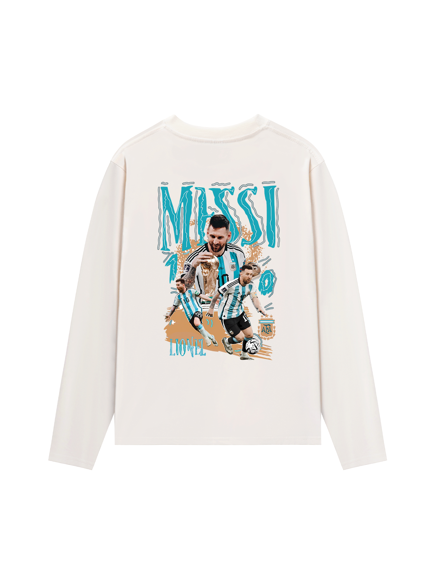 Áo Thun Dài Tay Lionel Messi