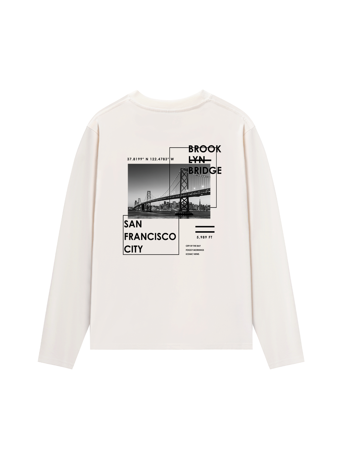 Áo Thun Dài Tay City SAN FRANCISCO