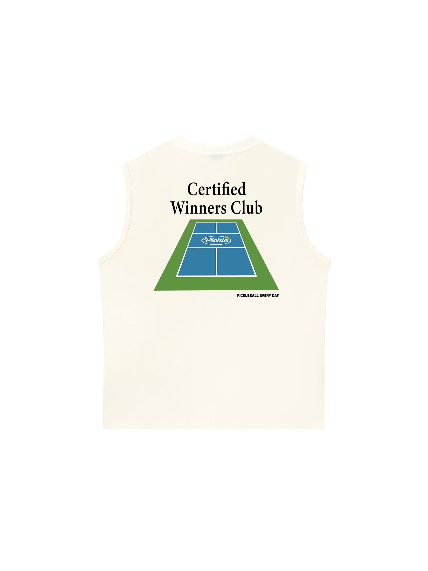 Áo Ba Lỗ Relaxed Fit Pickleball Certified Winners Club