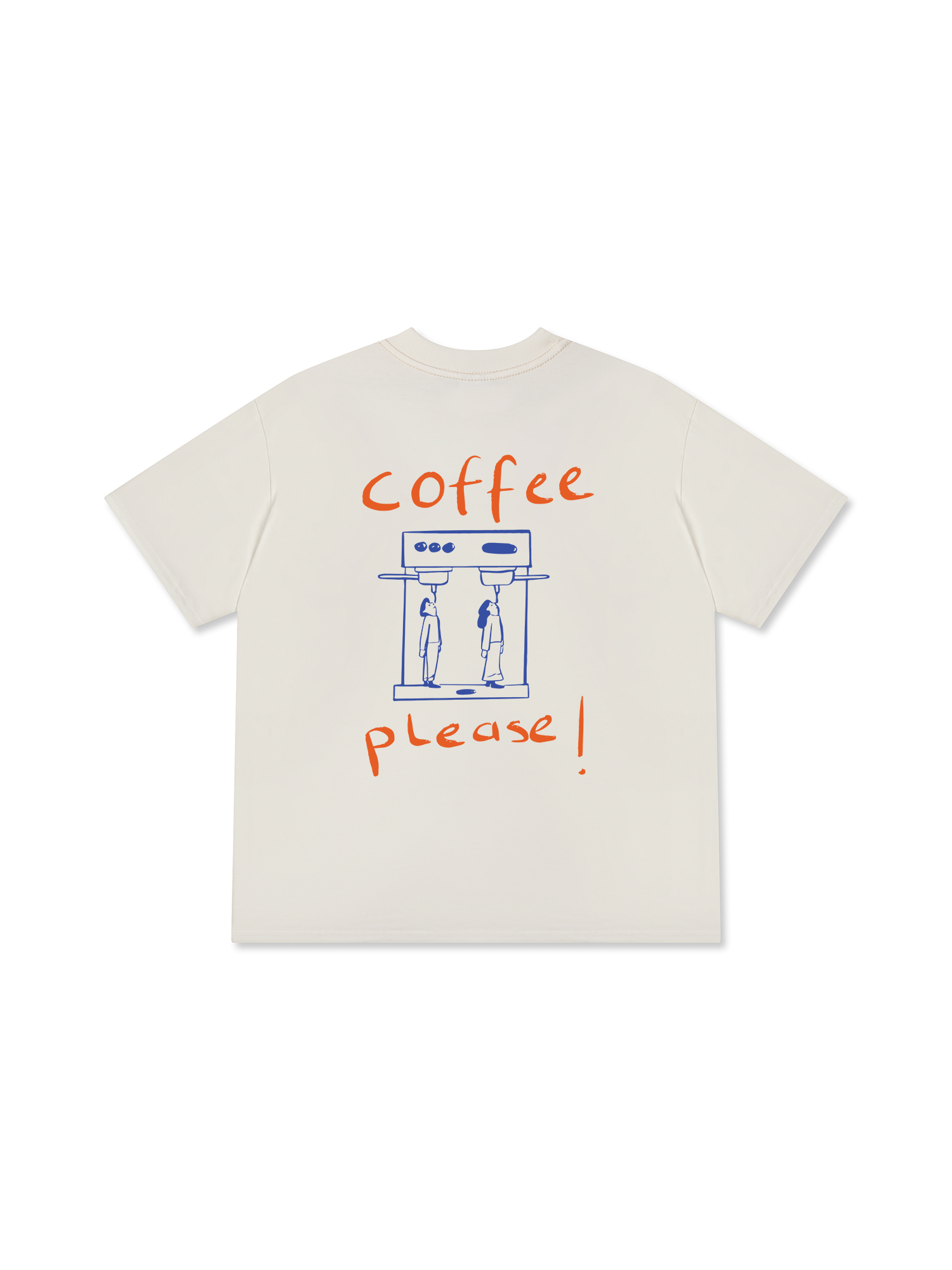 Áo Thun Relaxed Fit Daily Cup Coffee Please