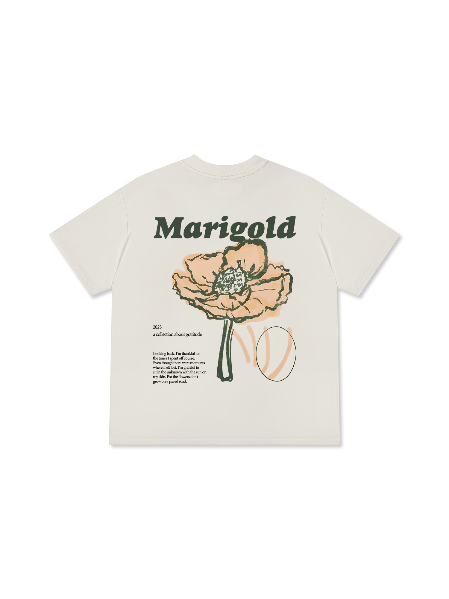 Áo Thun Relaxed Fit Floral Marigod