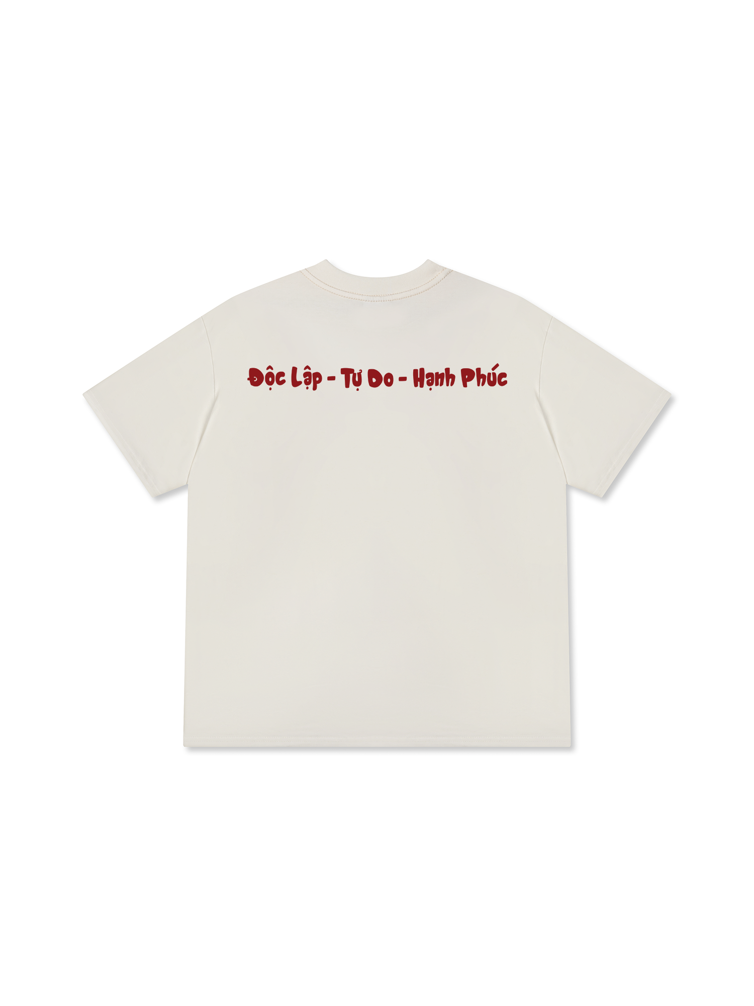 Áo Thun Relaxed Fit Việt Nam Độc Lập - Tự Do - Hạnh Phúc 2