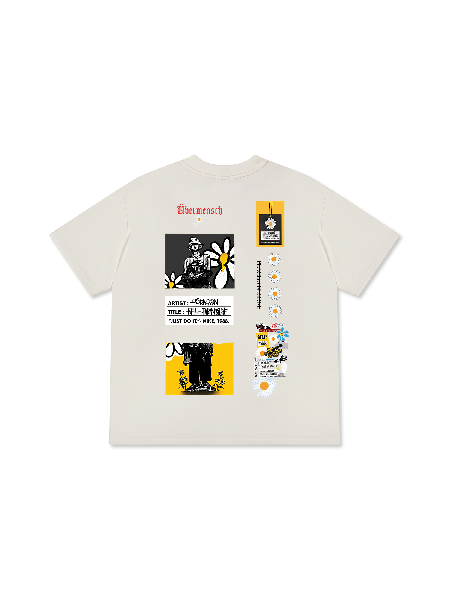 Áo Thun Relaxed Fit idol G Dragon Peaceminusone