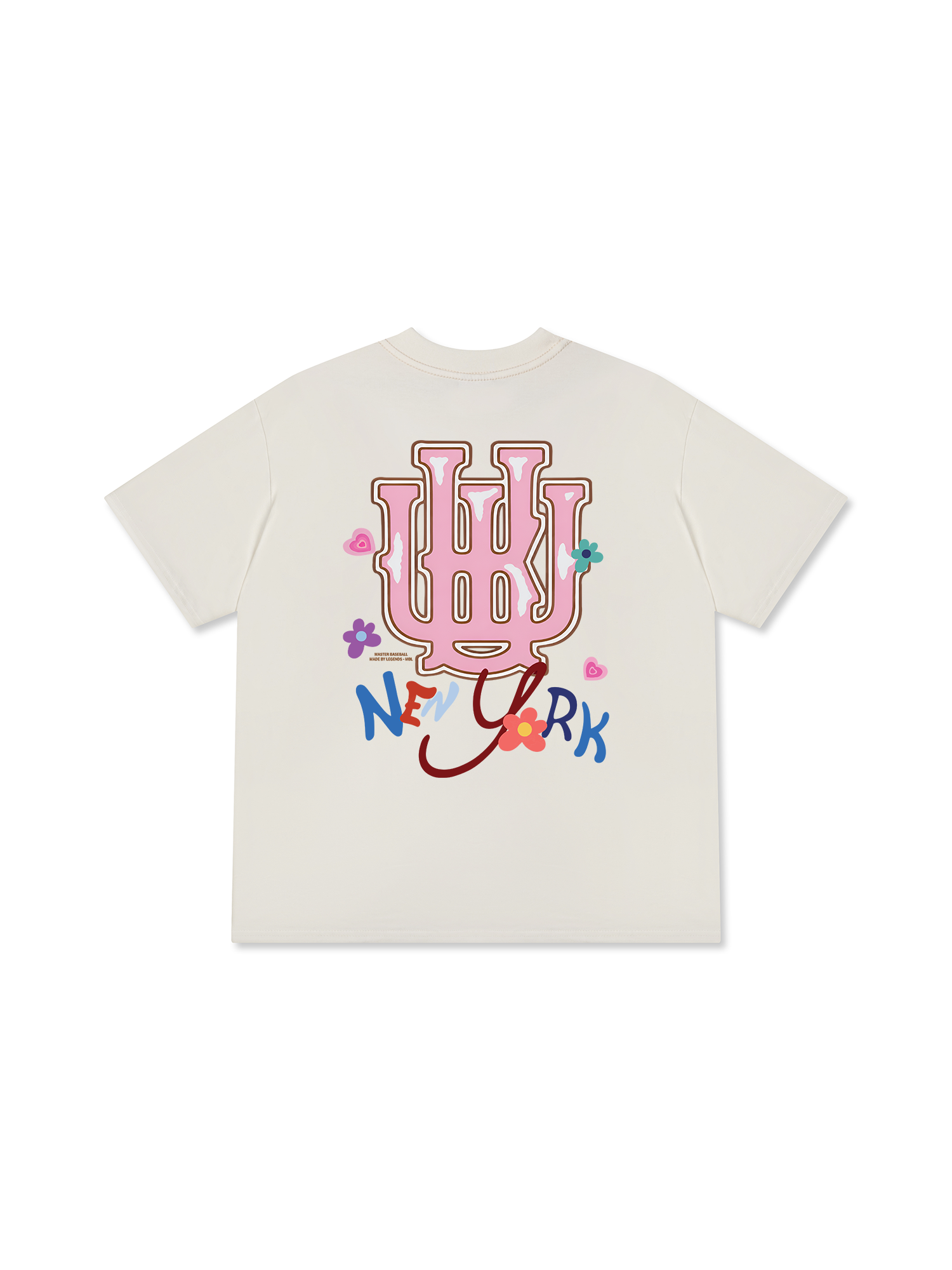 Áo Thun Relaxed Fit Master Baseball Pink Bloom