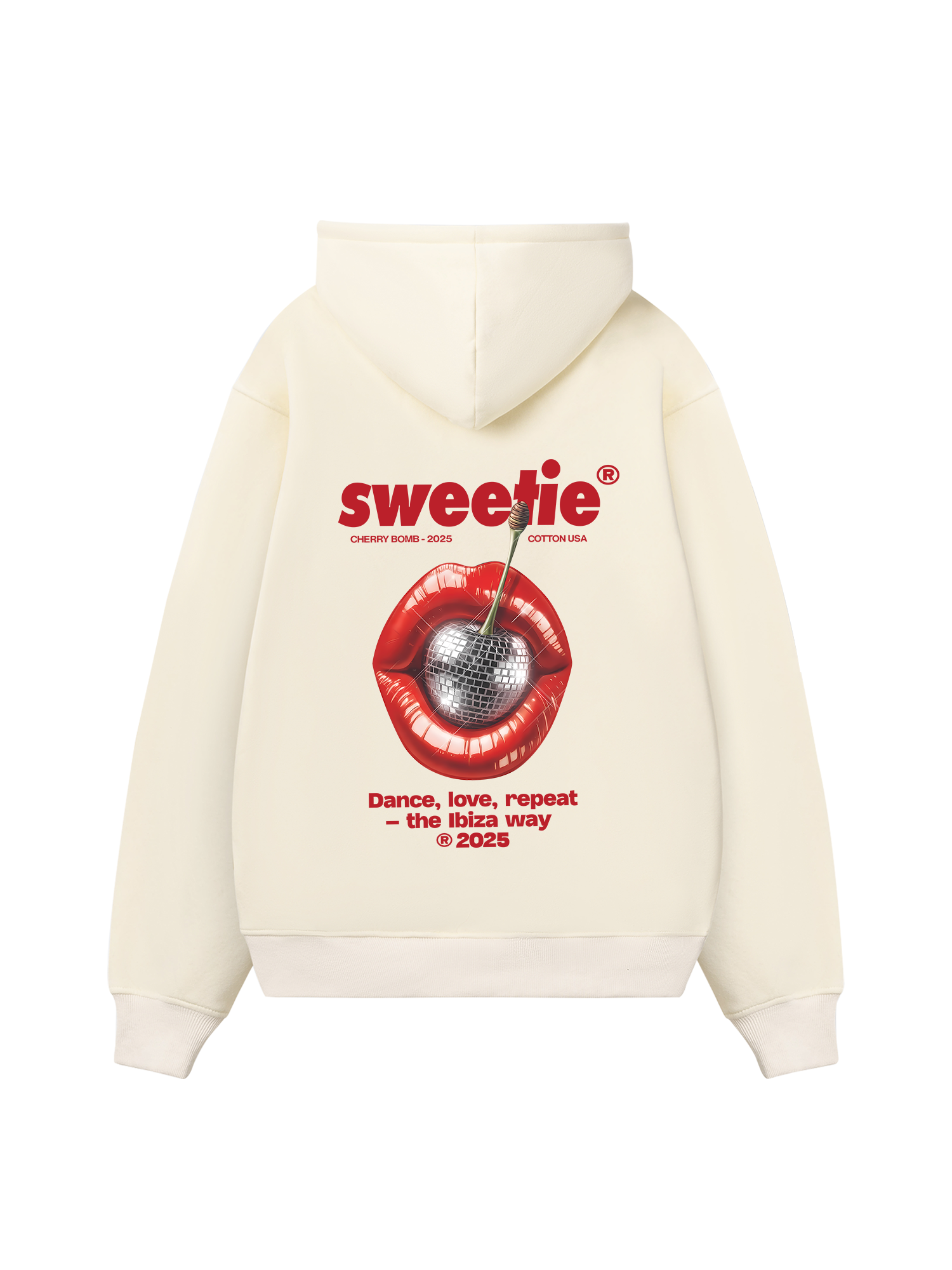 Cherry Sweetie Lip Hoodie