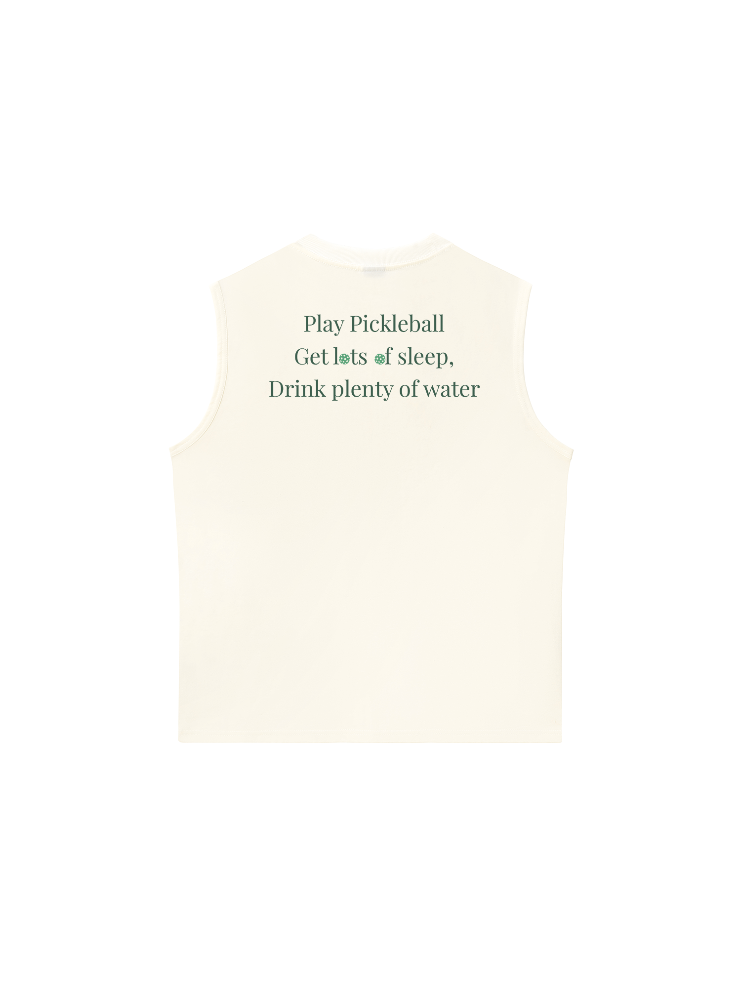 Áo Ba Lỗ Relaxed Fit Pickleball Quote