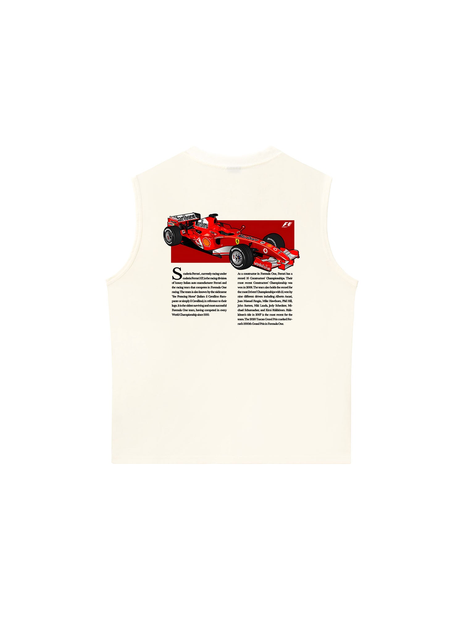 Áo Ba Lỗ Relaxed Fit Ferrari Scuderia Race