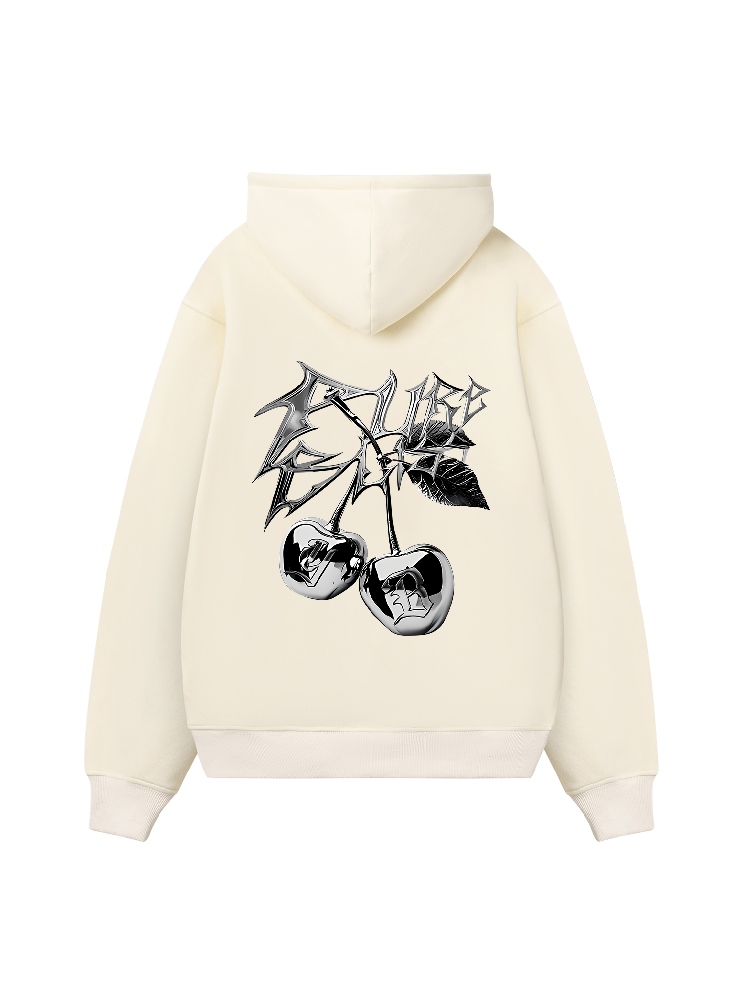Cherry Silver Hoodie