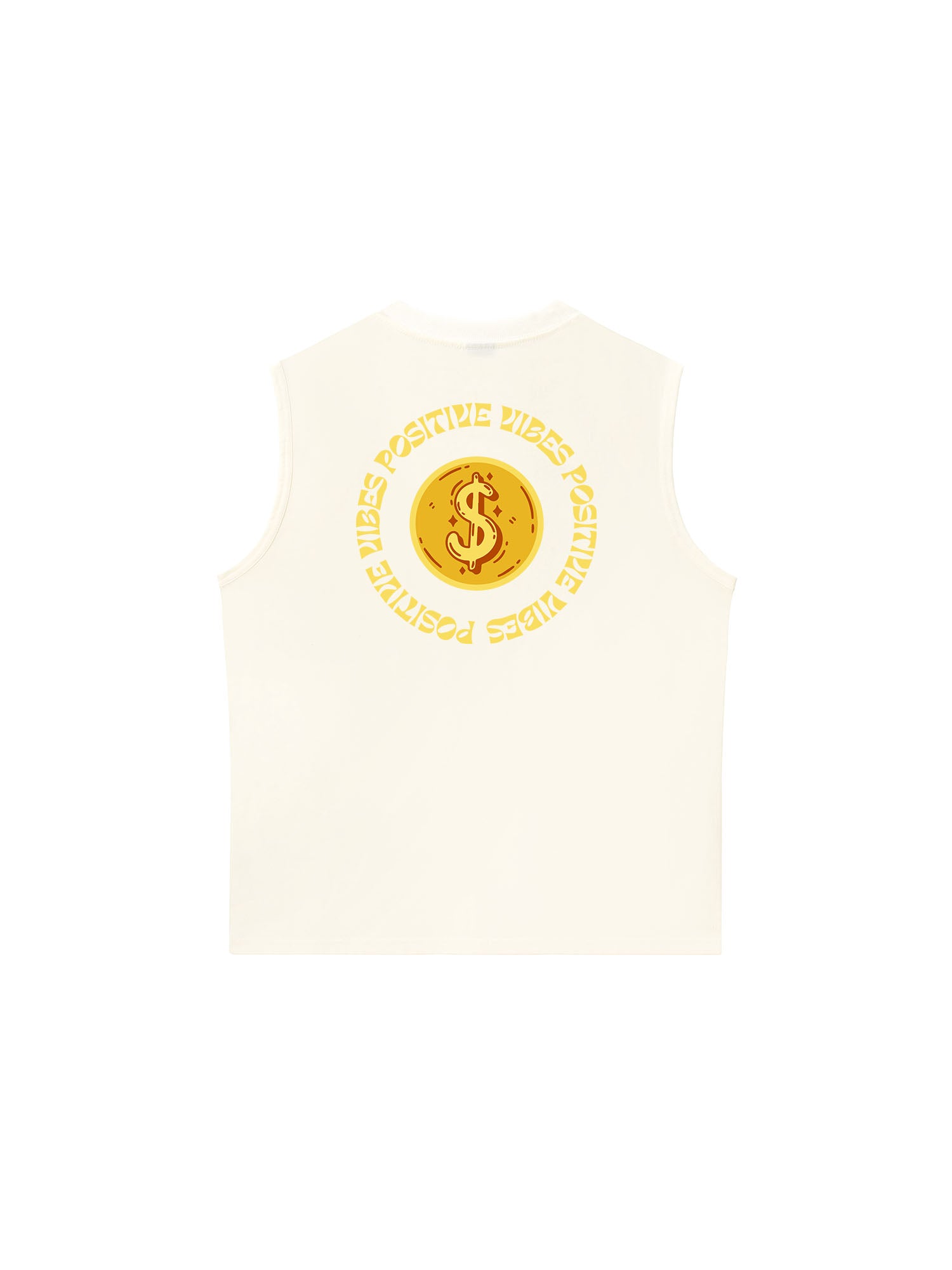 Áo Ba Lỗ Relaxed Fit Money Positive Vibe