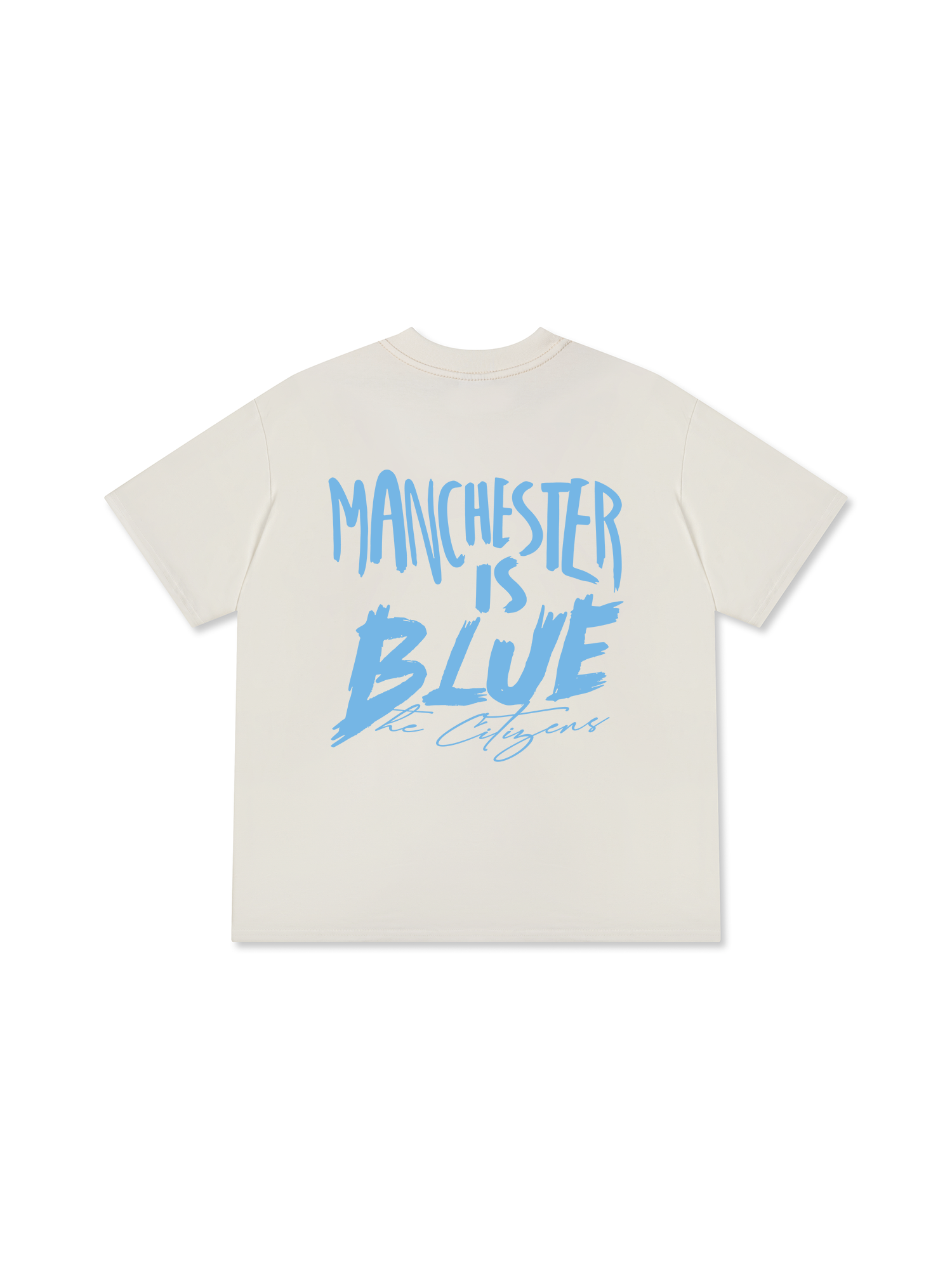 Áo Thun Relaxed Fit Soccer Manchester is Blue
