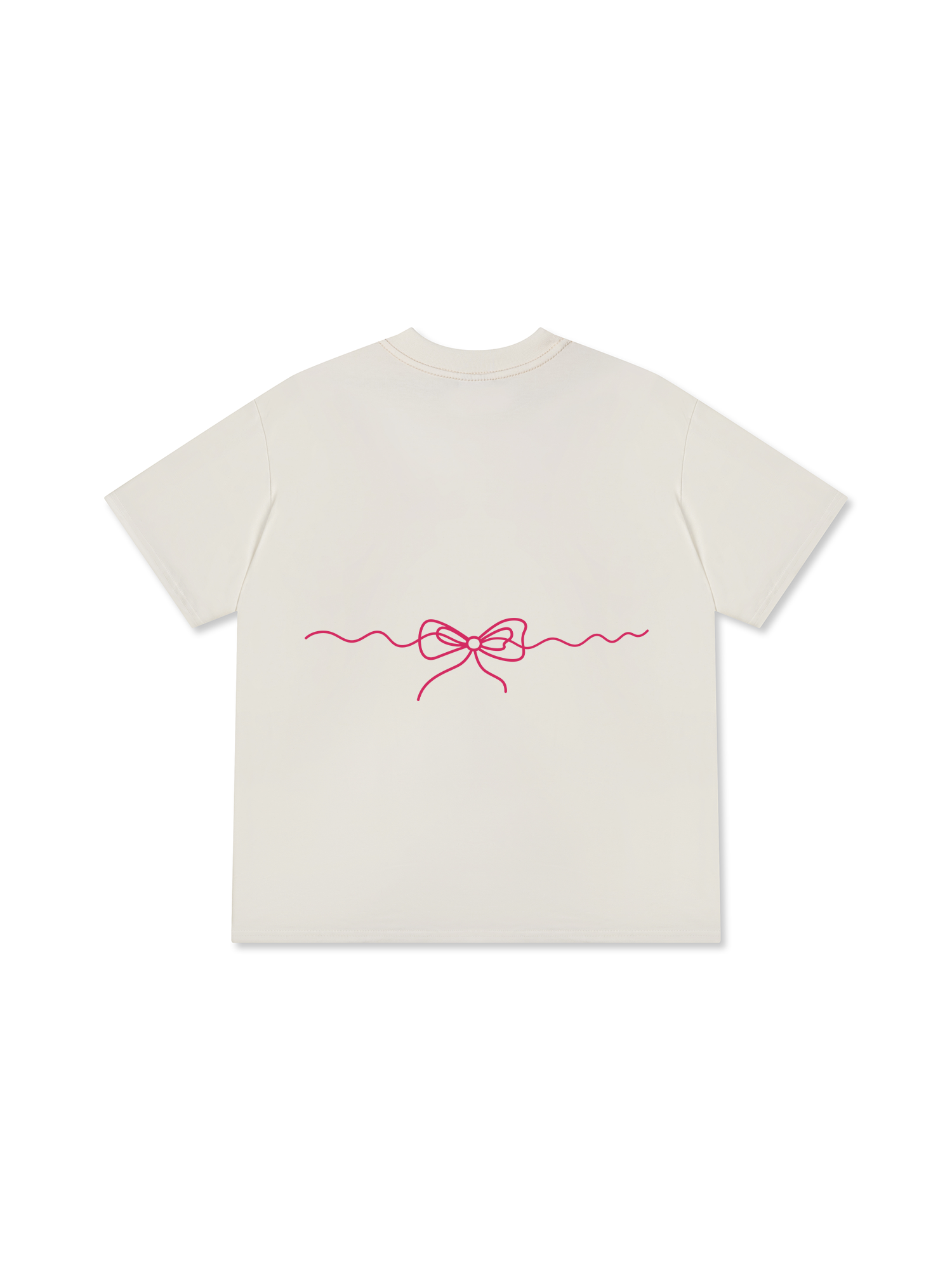 Áo Thun Relaxed Fit Tropical Pink Shell Muse