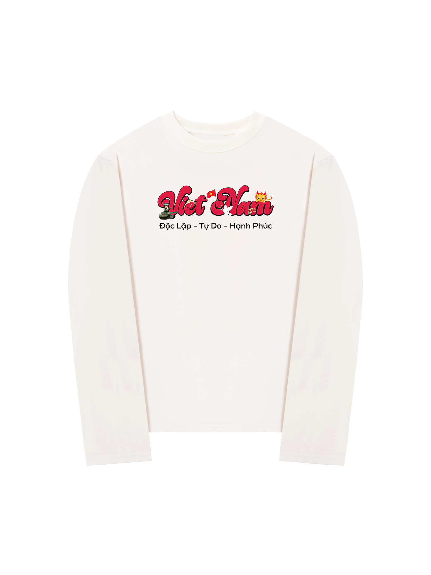 Áo Thun Dài Tay Việt Nam Tự Do
