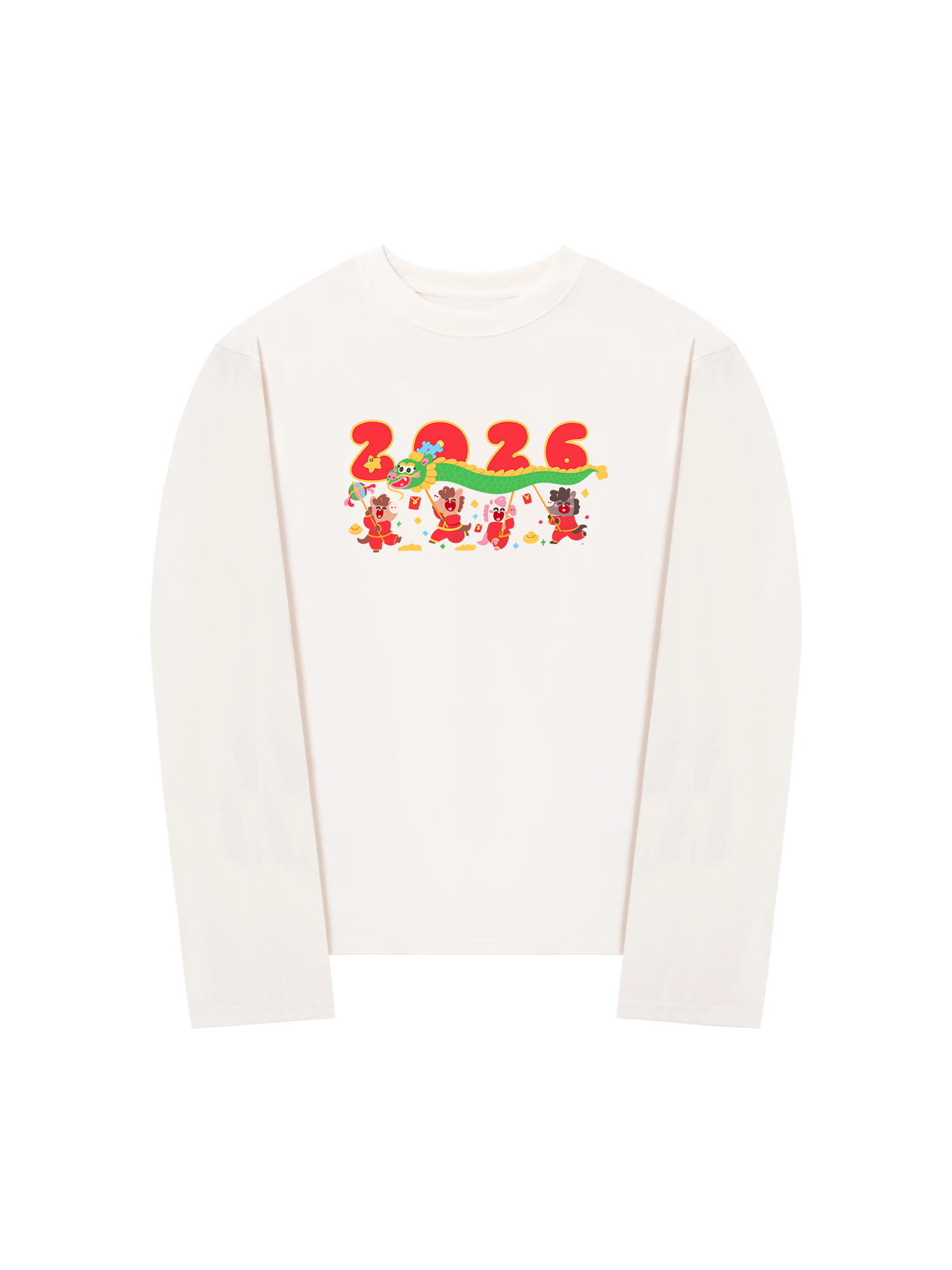 Áo Thun Dài Tay Ngũ Phúc Lâm Môn