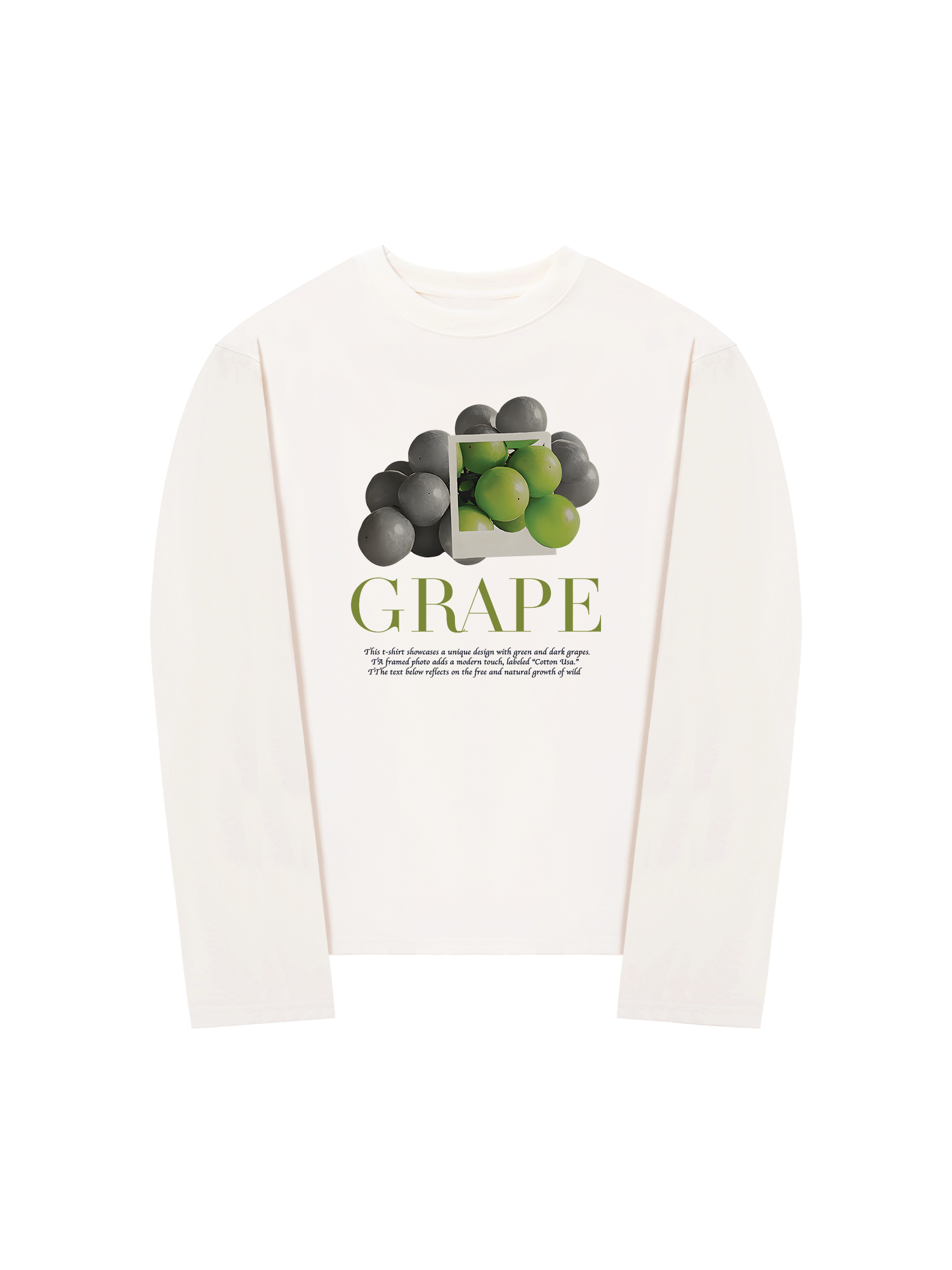 Áo Thun Dài Tay Tropical Grape