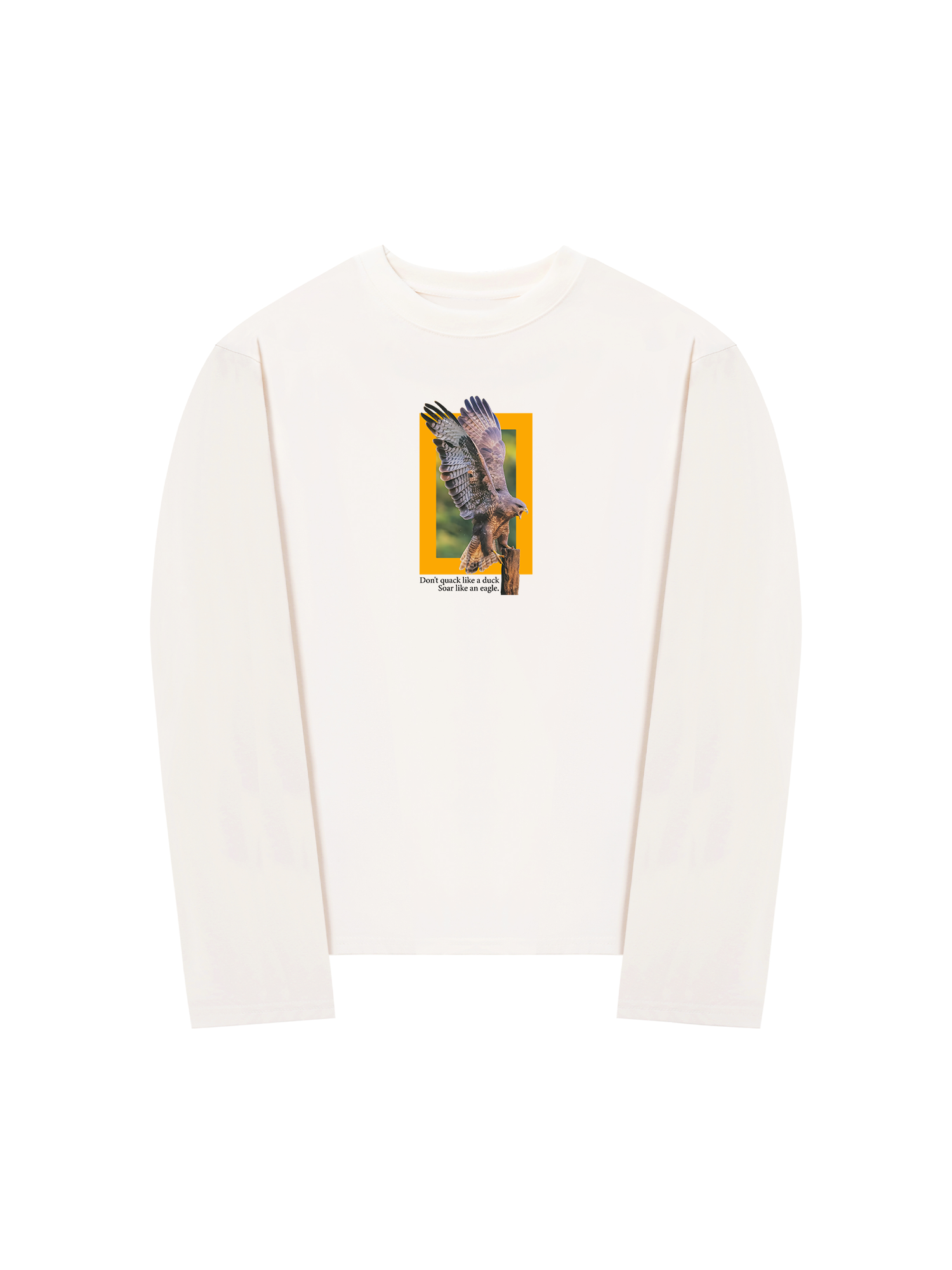 Áo Thun Dài Tay Wild Life Soar Like An Eagle