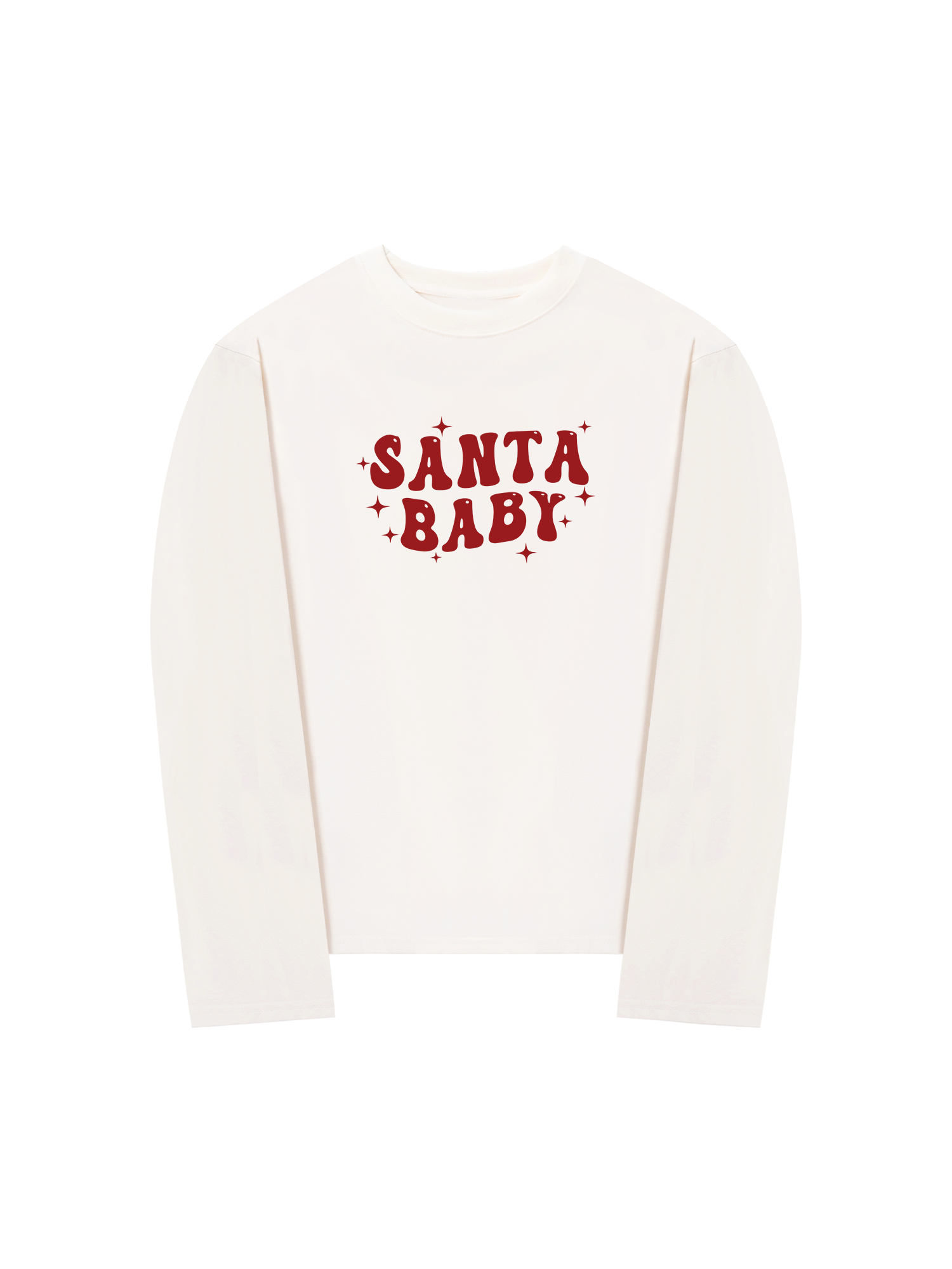 Áo Thun Dài Tay Santa Baby