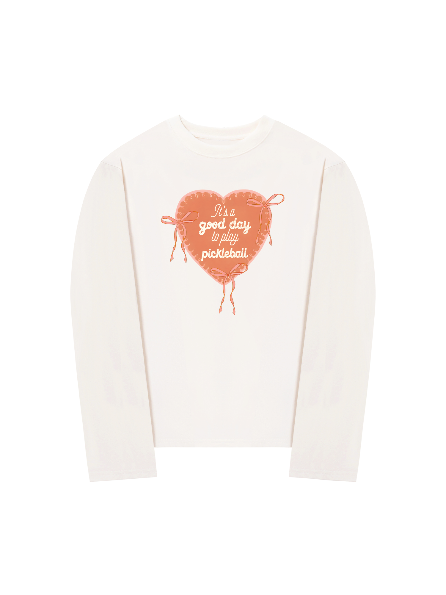 Áo Thun Dài Tay Pickleball Good Day To Play Pickleball