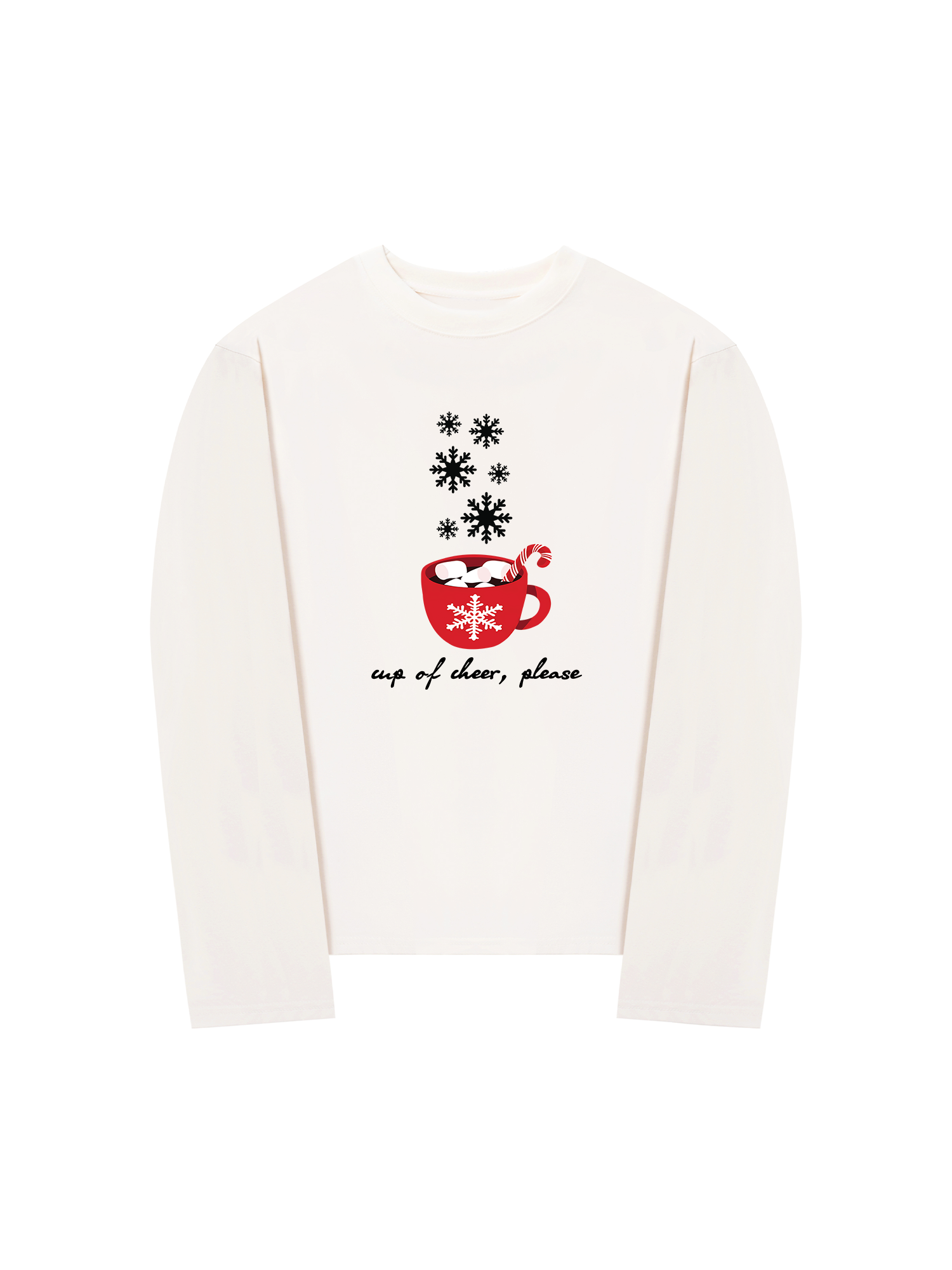 Áo Thun Dài Tay Holiday Cup Of Cheer