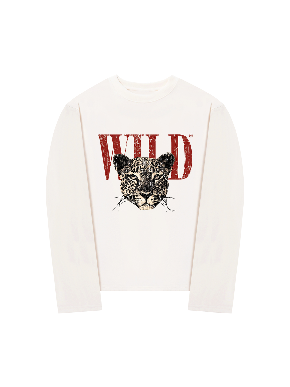 Áo Thun Dài Tay Urban Leopard Crimson Wild