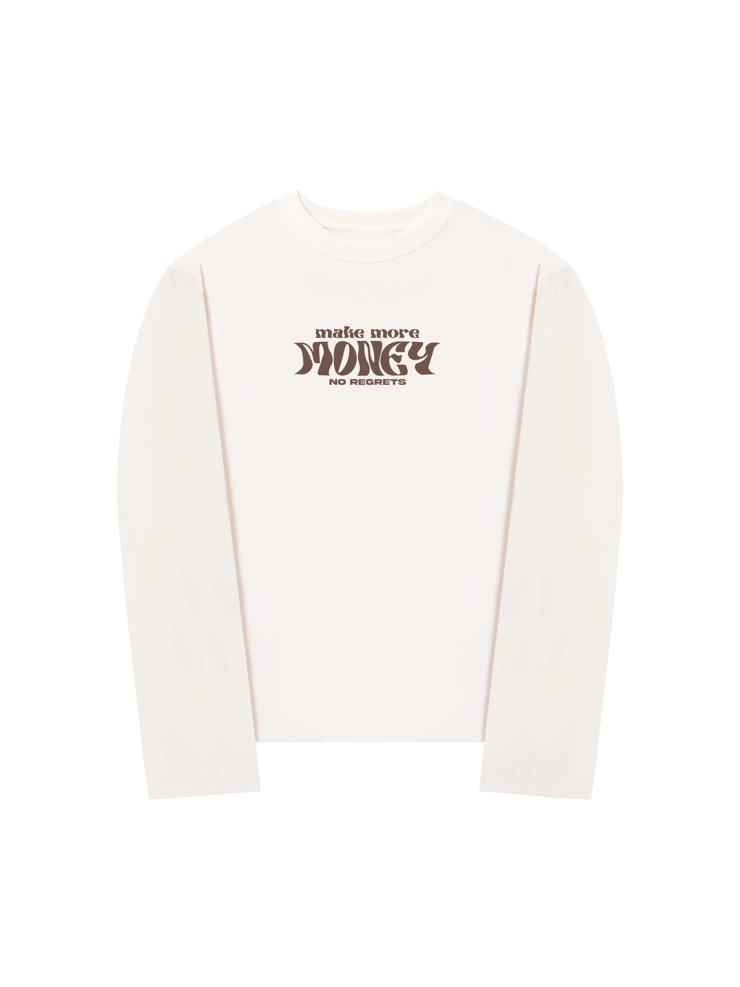 Áo Thun Dài Tay Money Make More No Regrets