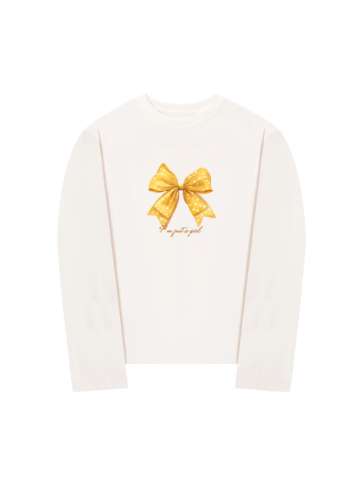 Áo Thun Dài Tay I_m just a girl