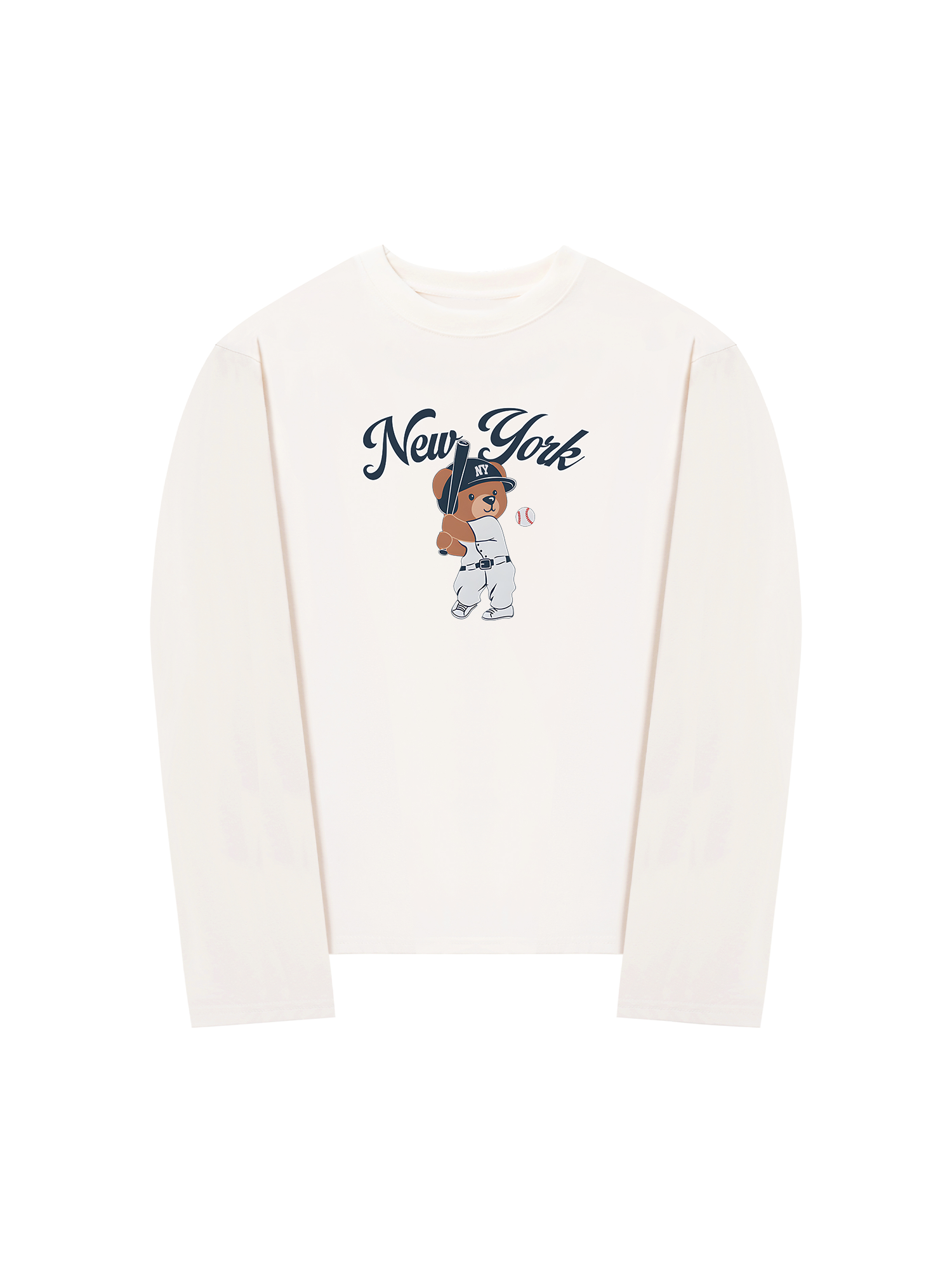 Áo Thun Dài Tay Baseball Bear