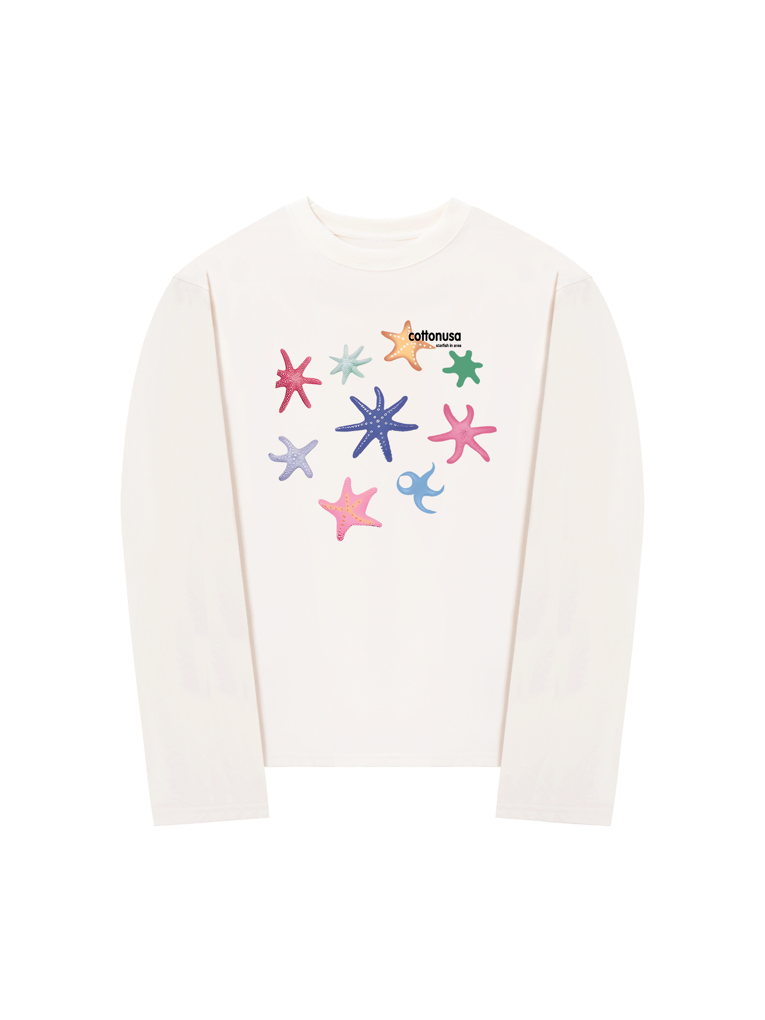 Áo Thun Dài Tay Tropical Star Fish