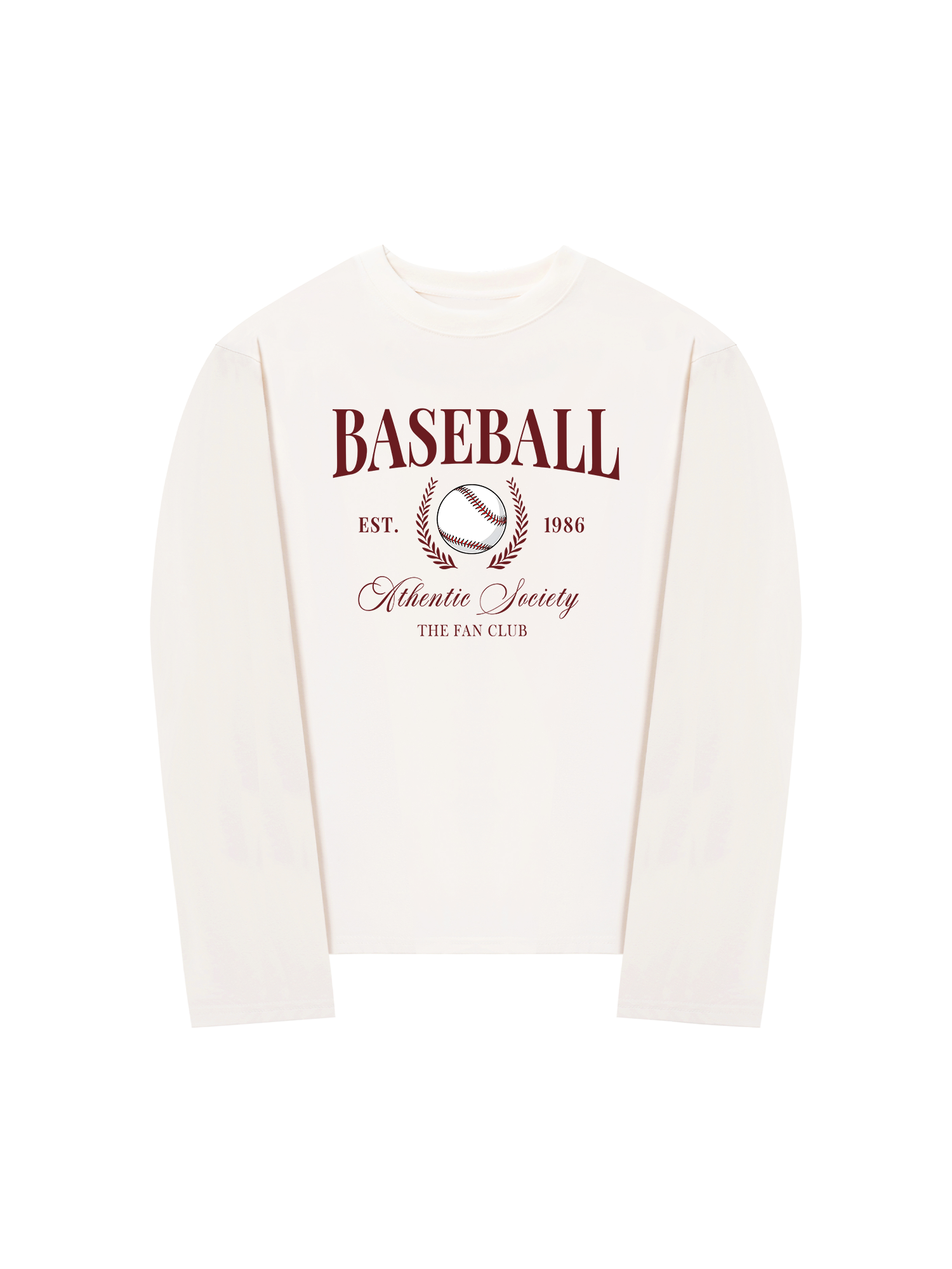 Áo Thun Dài Tay Baseball Fan Club