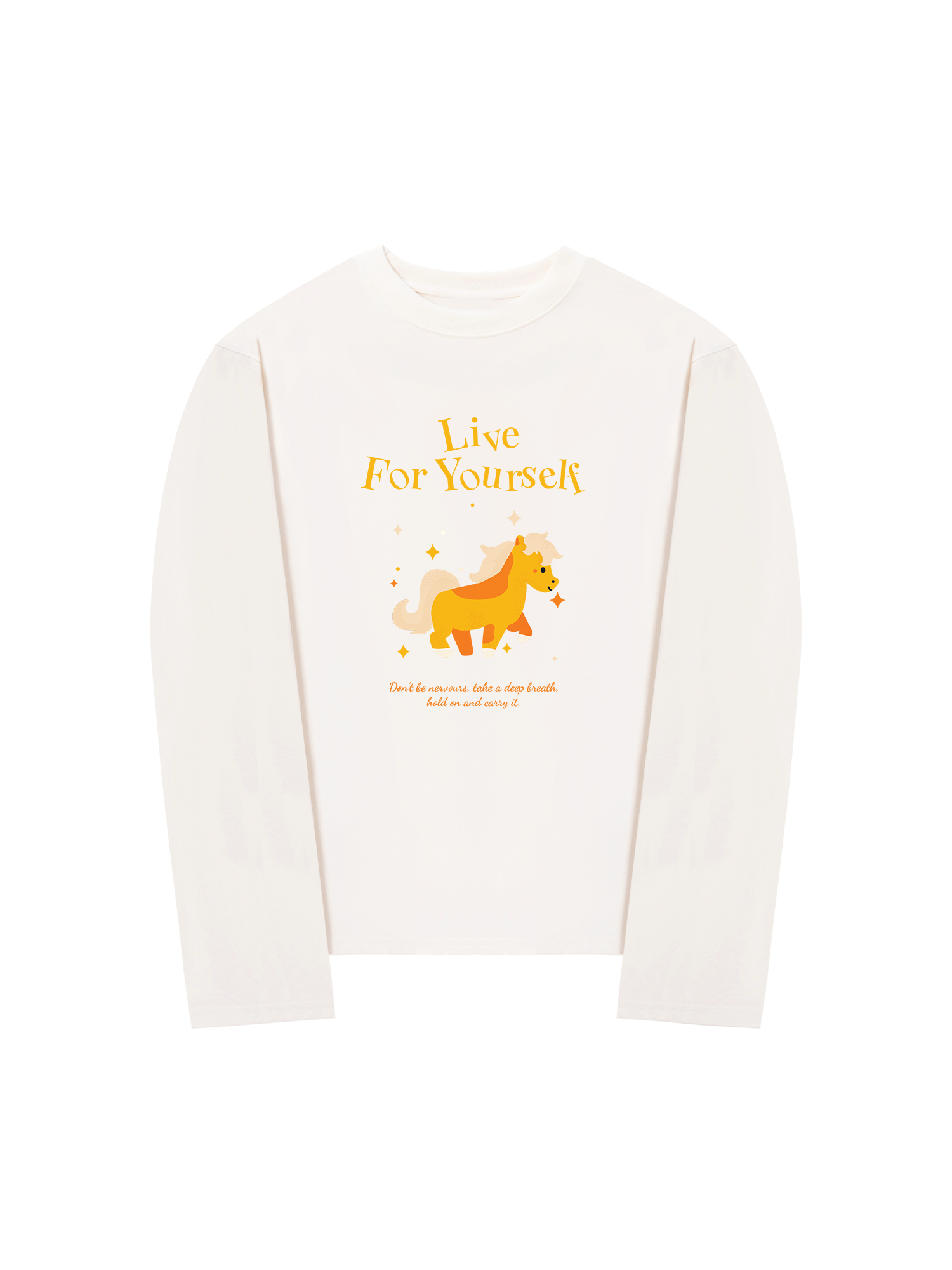 Áo Thun Dài Tay Live For Yourself