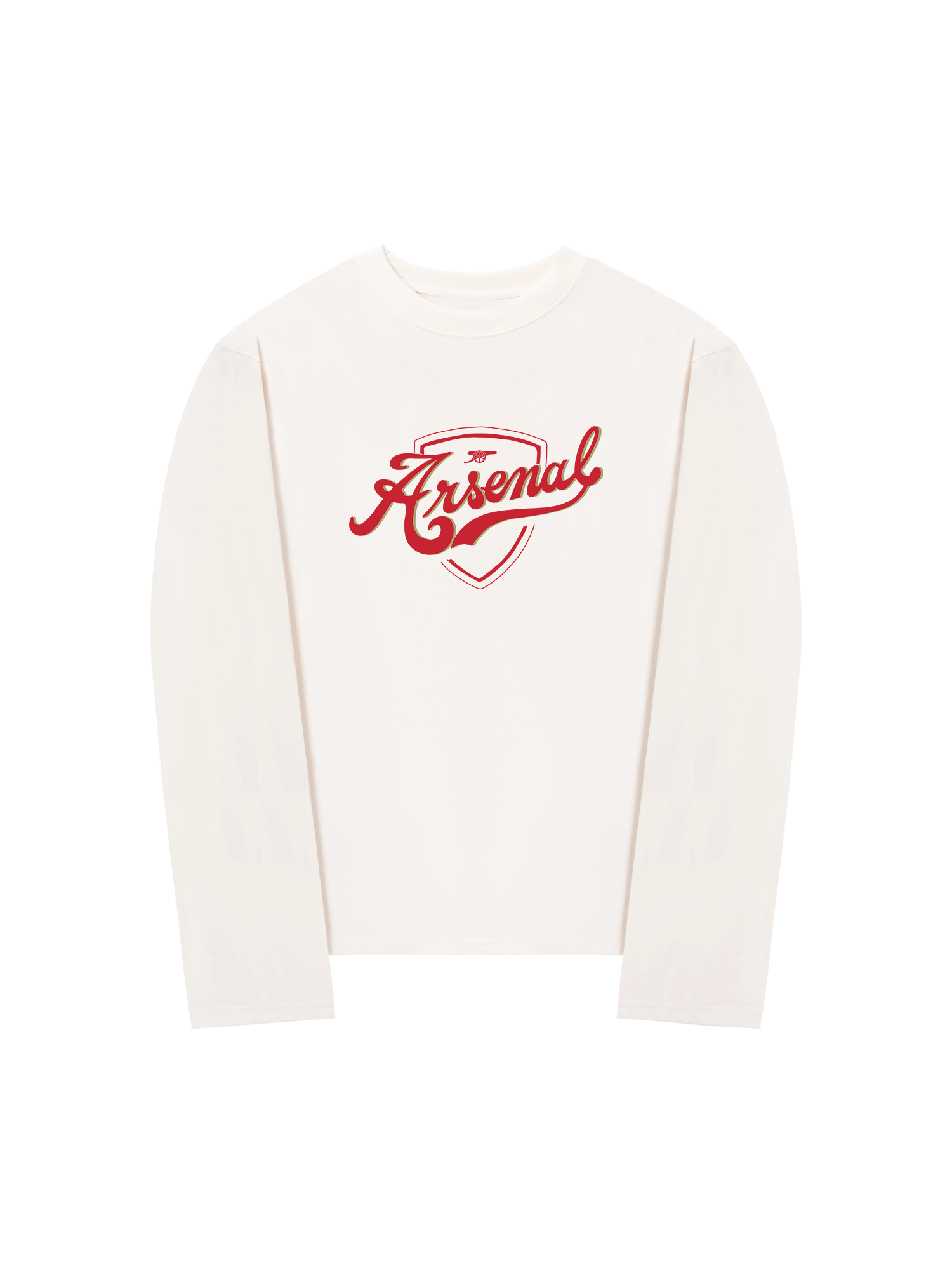 Áo Thun Dài Tay Soccer Arsenal Logo