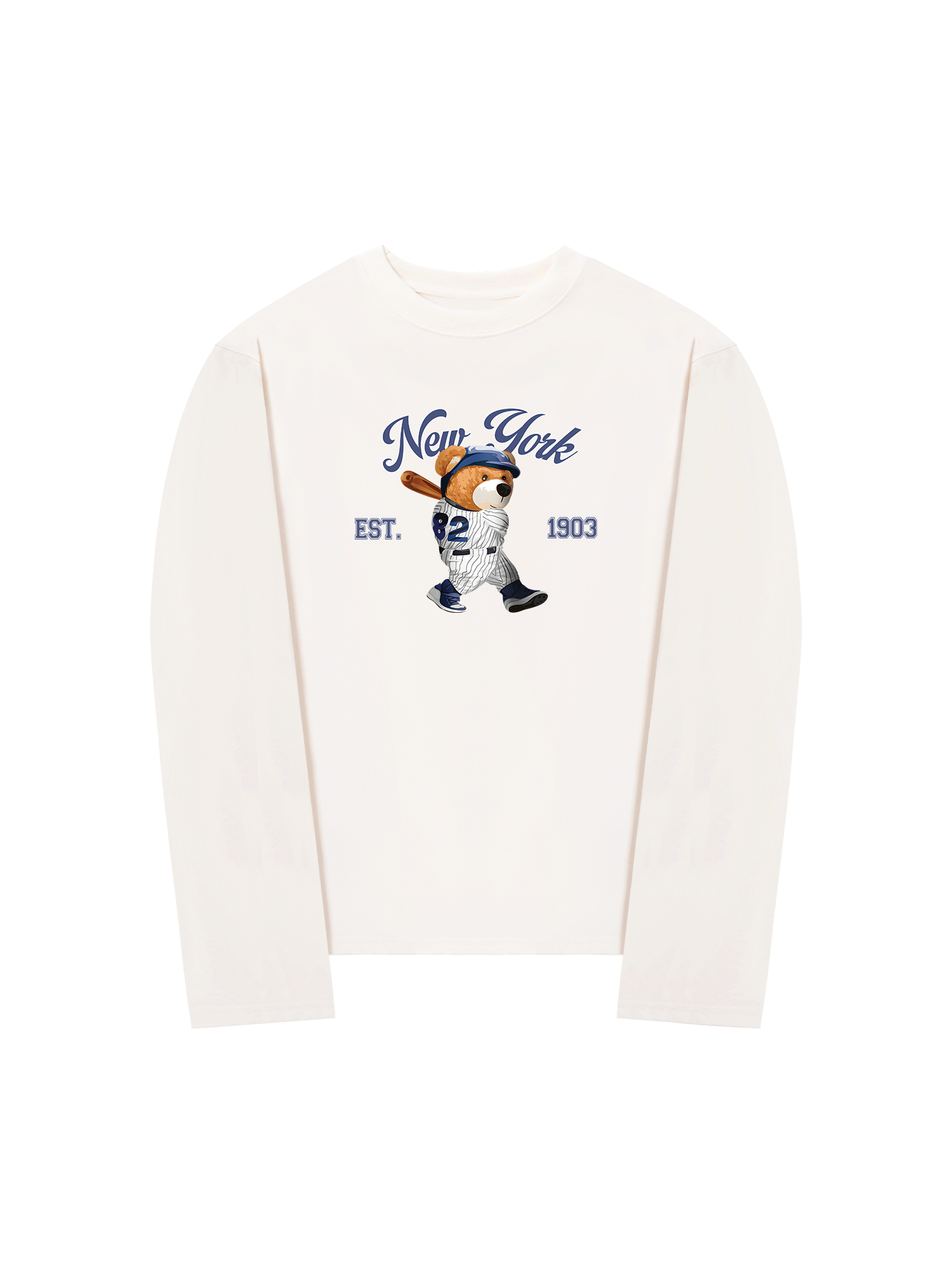 Áo Thun Dài Tay New York Baseball