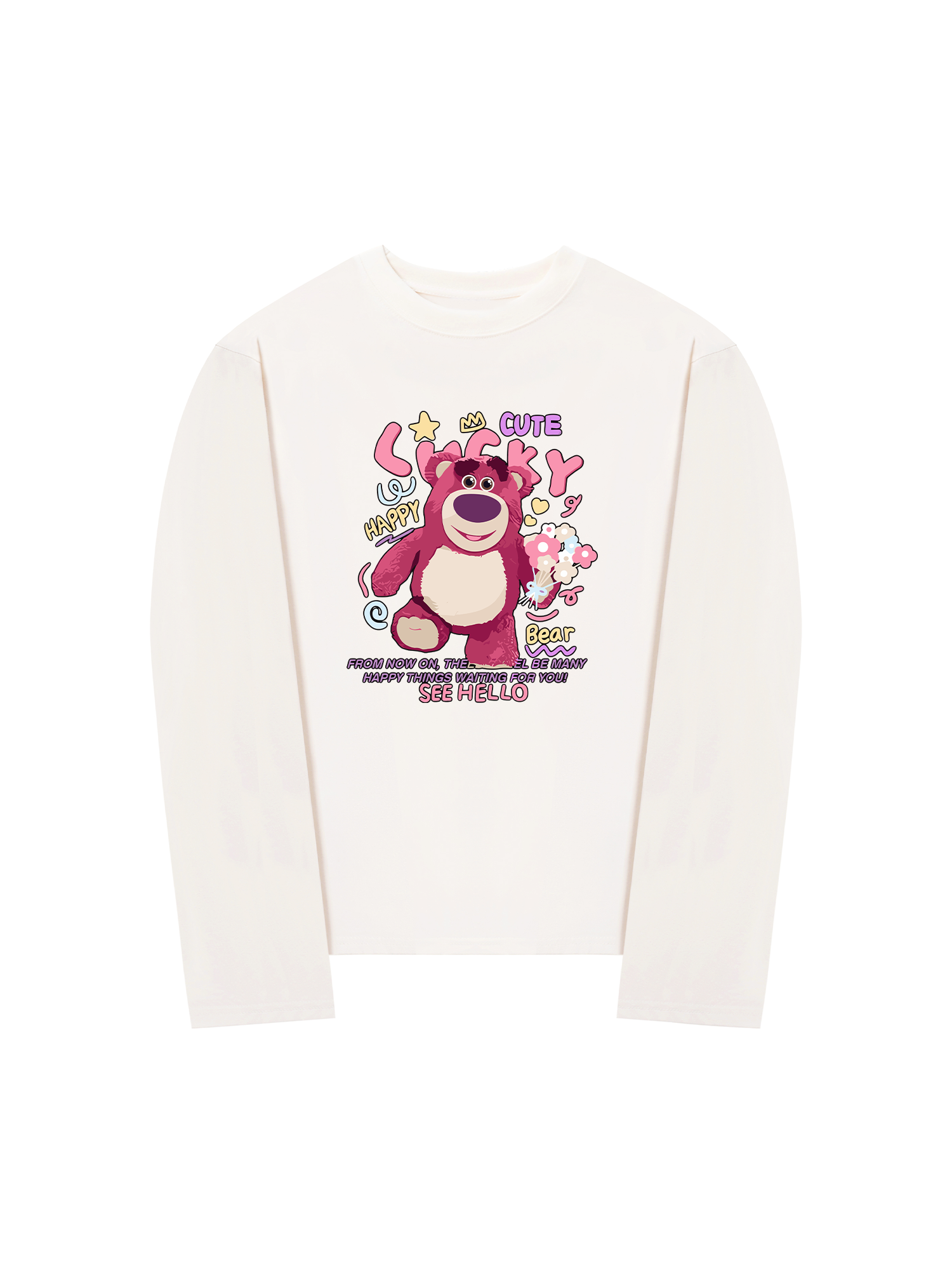Áo Thun Dài Tay Lucky Bear