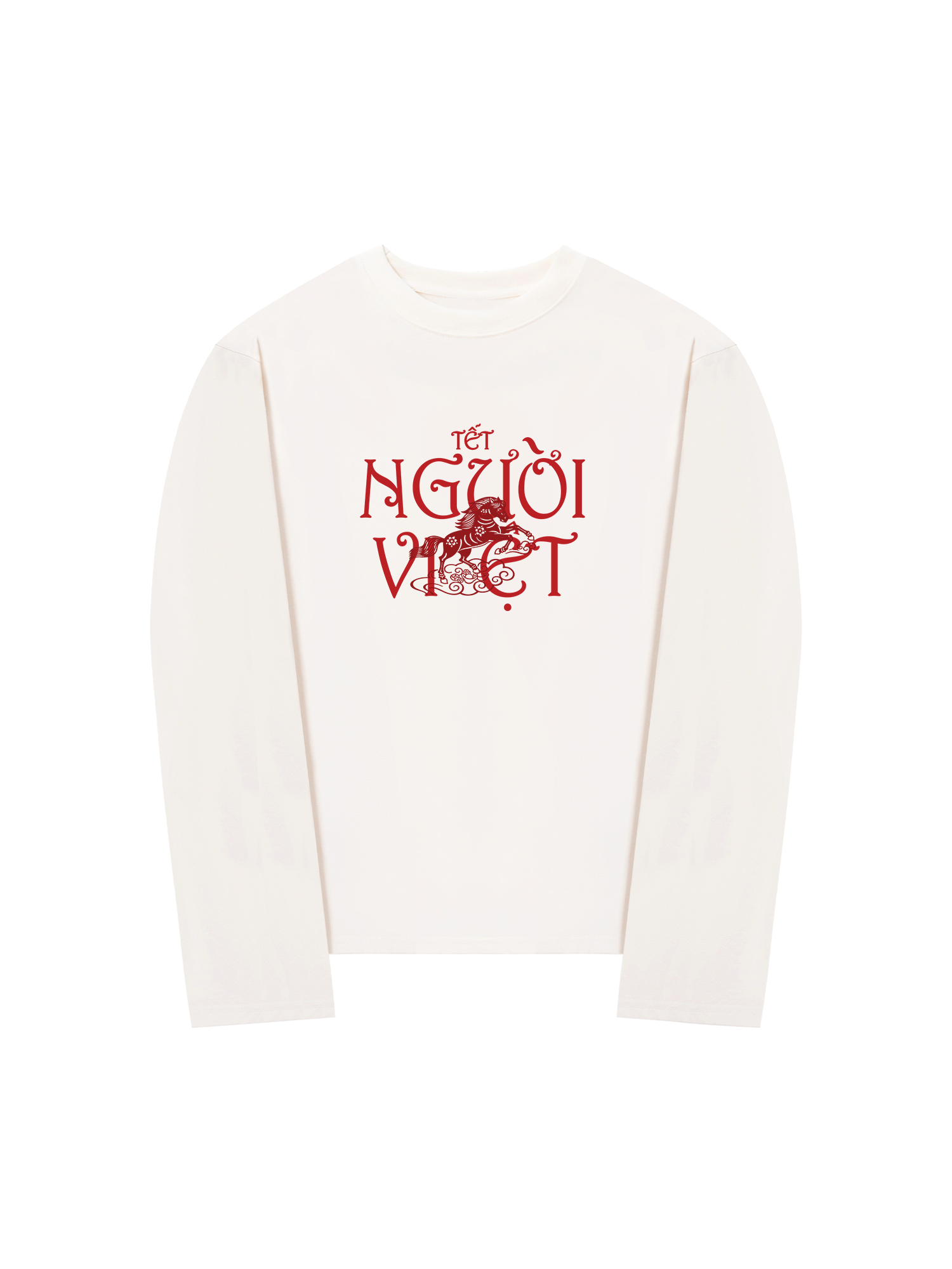Áo Thun Dài Tay Tết Người Việt - Mã Đáo Thành Công