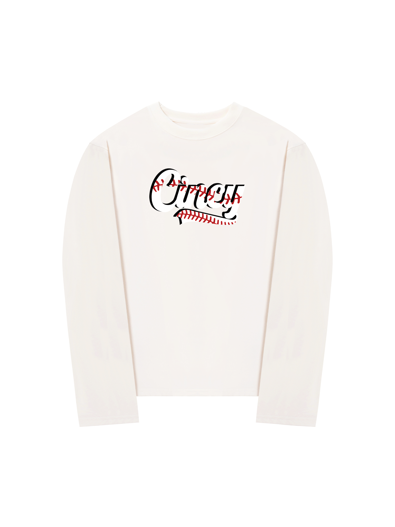 Áo Thun Dài Tay Baseball Cincy