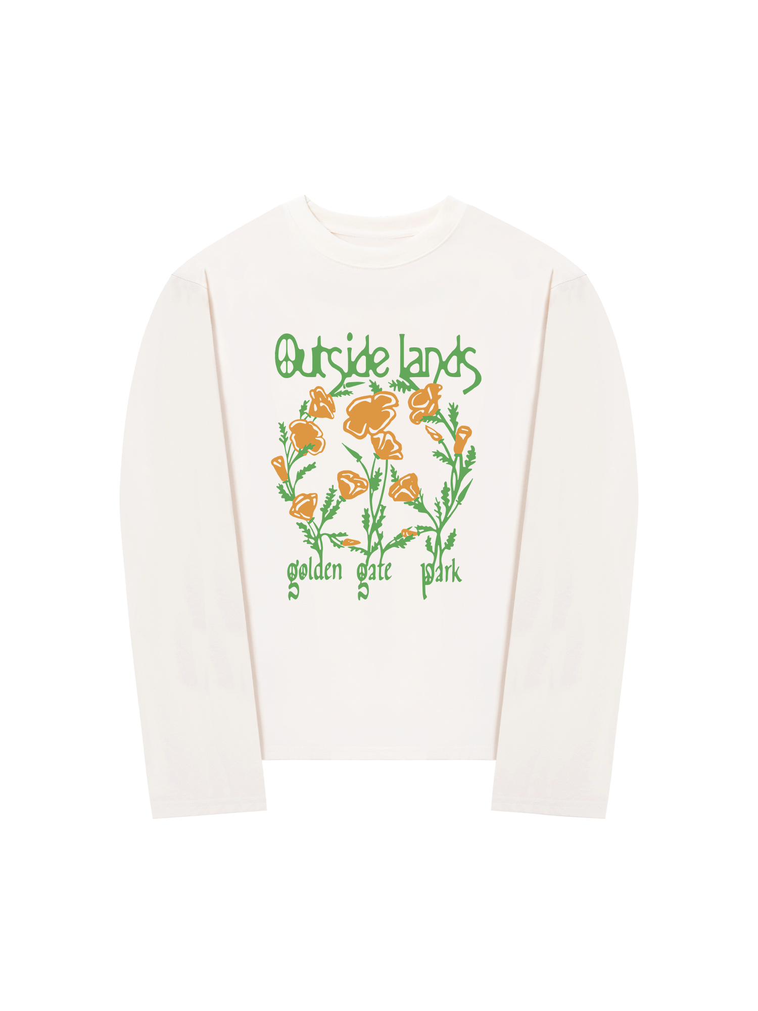 Áo Thun Dài Tay Floral Outside Lands