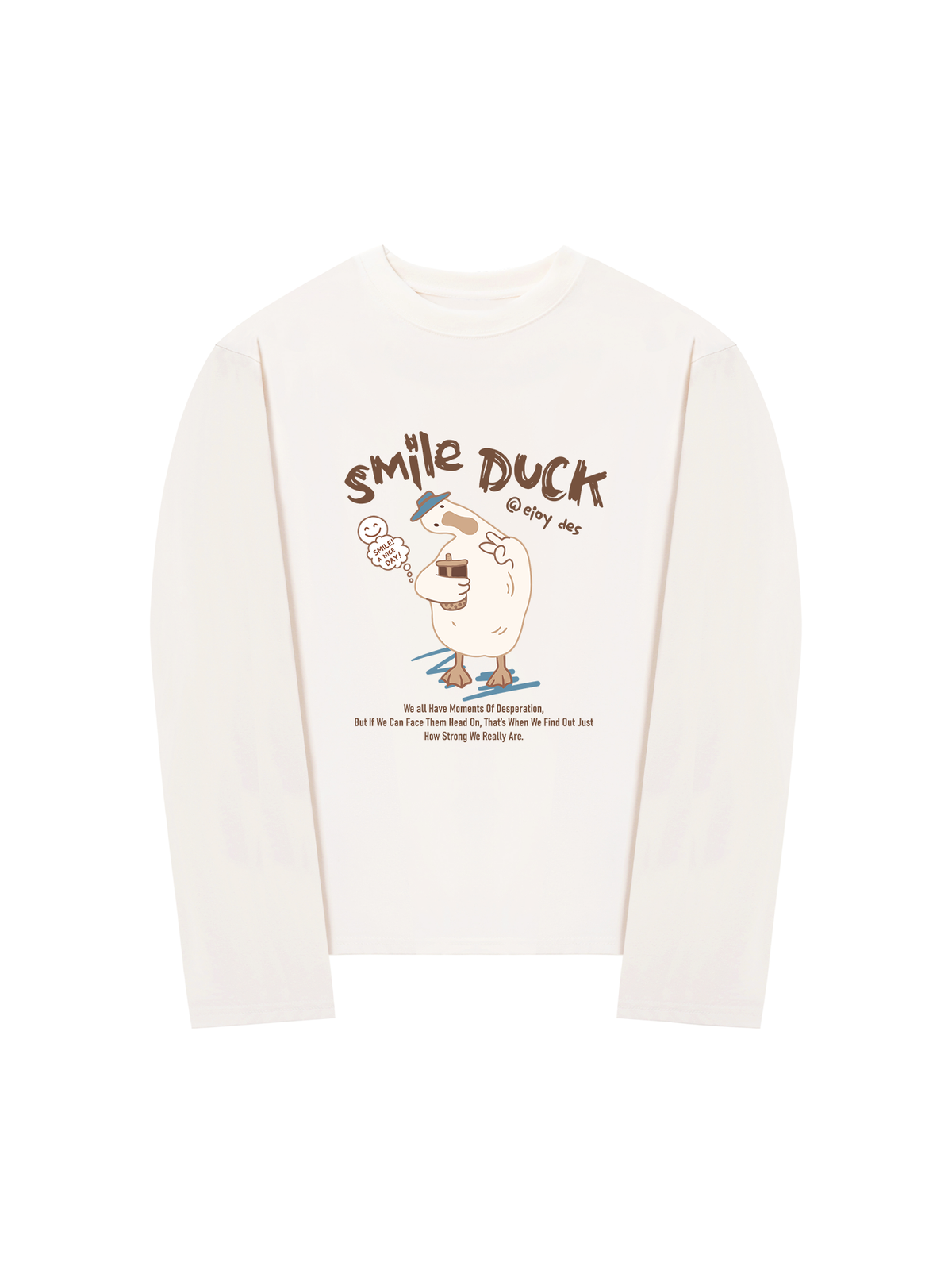Áo Thun Dài Tay Farm Smile Duck