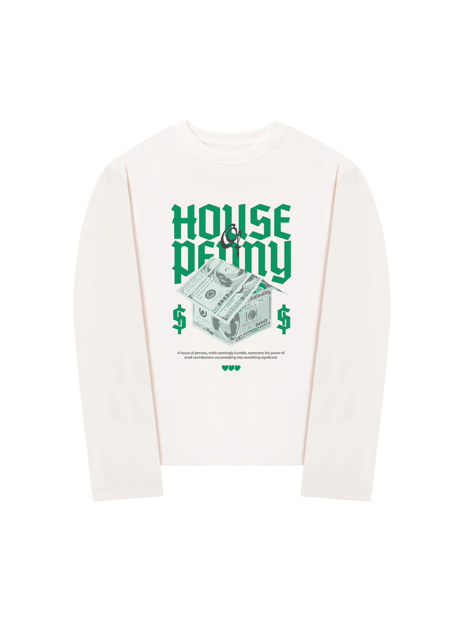 Áo Thun Dài Tay Money House Of Penny