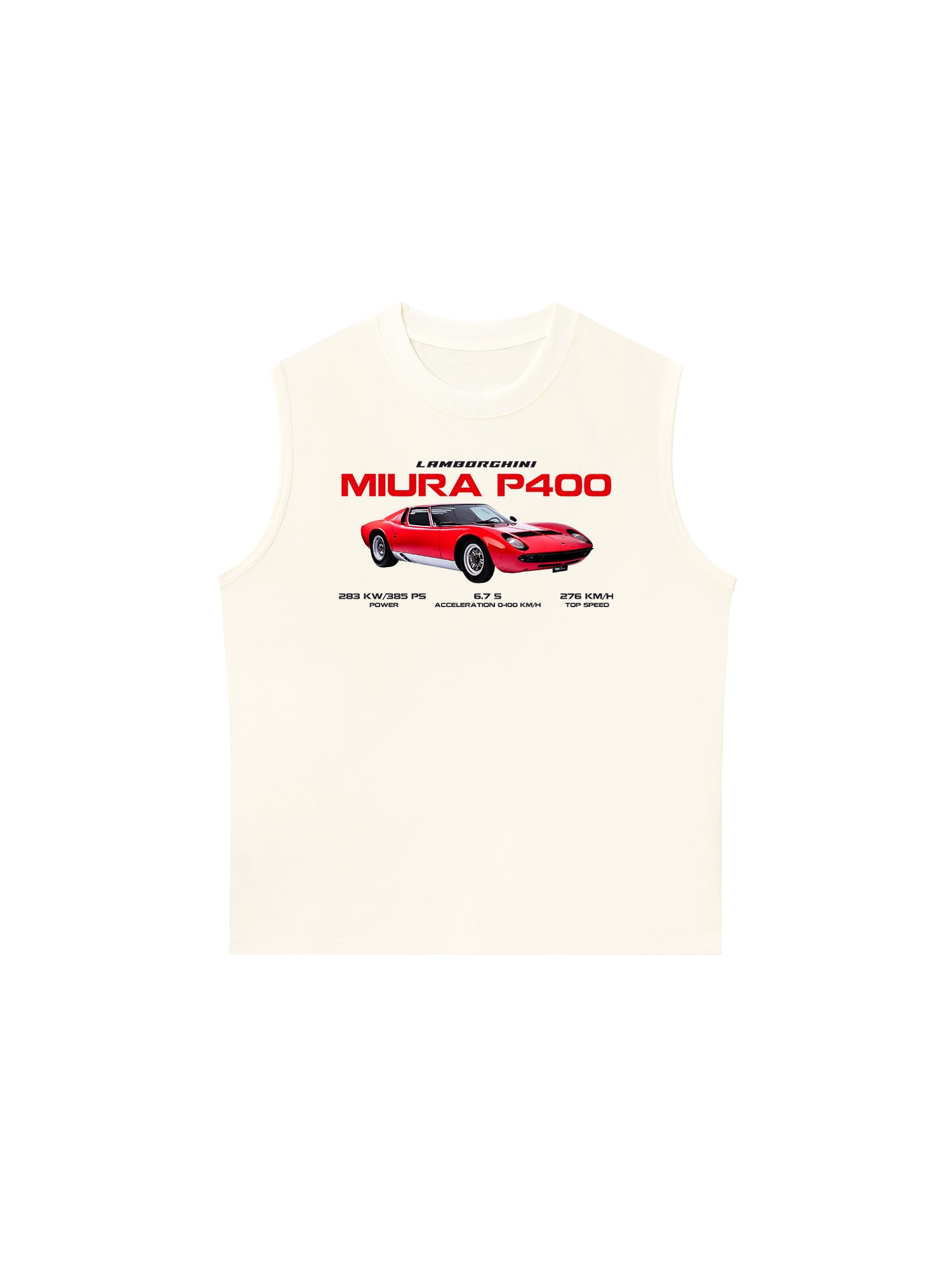 Áo Ba Lỗ Relaxed Fit Lamborghini Miura P400
