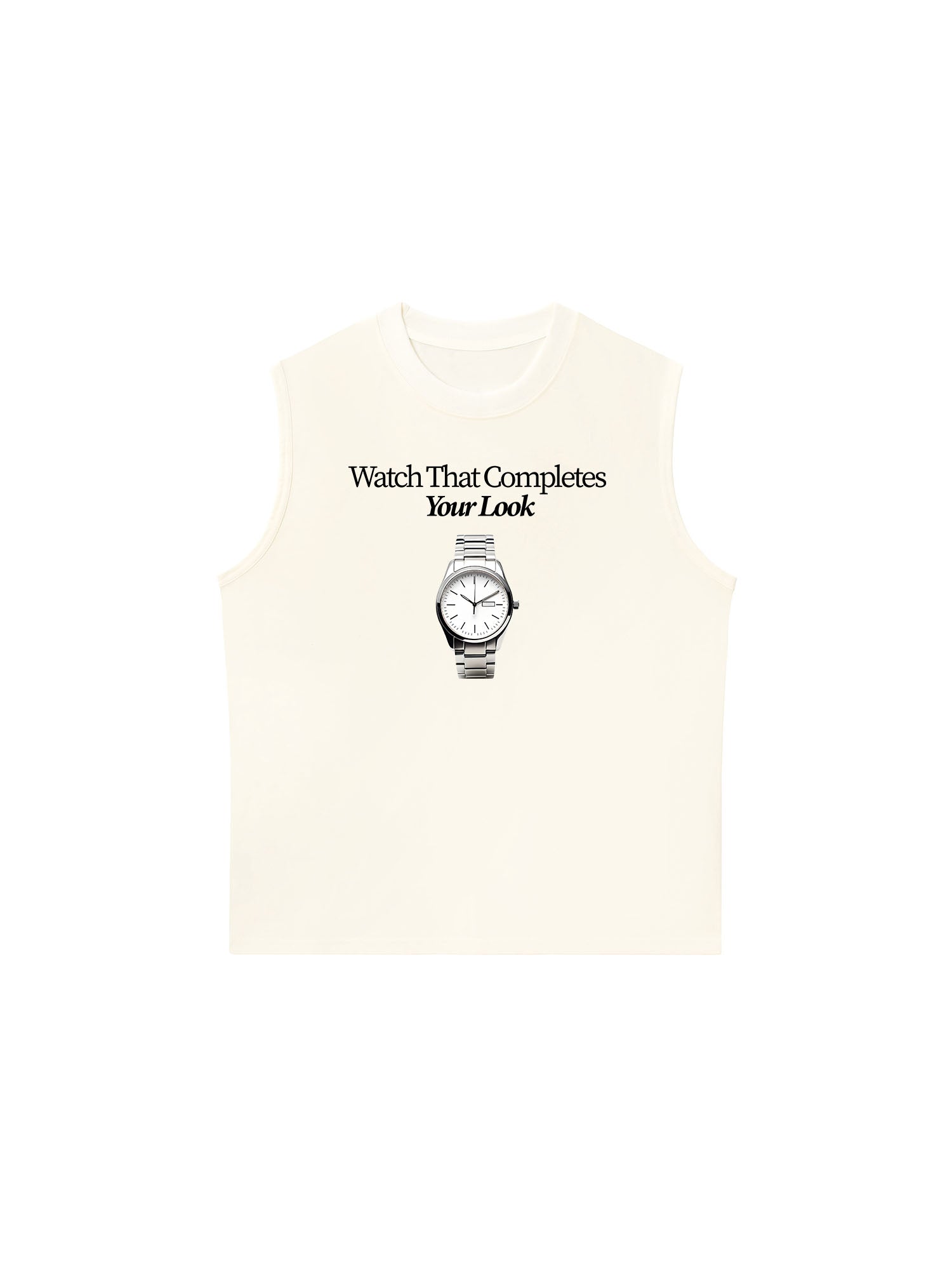 Áo Ba Lỗ Relaxed Fit Watch That Completes