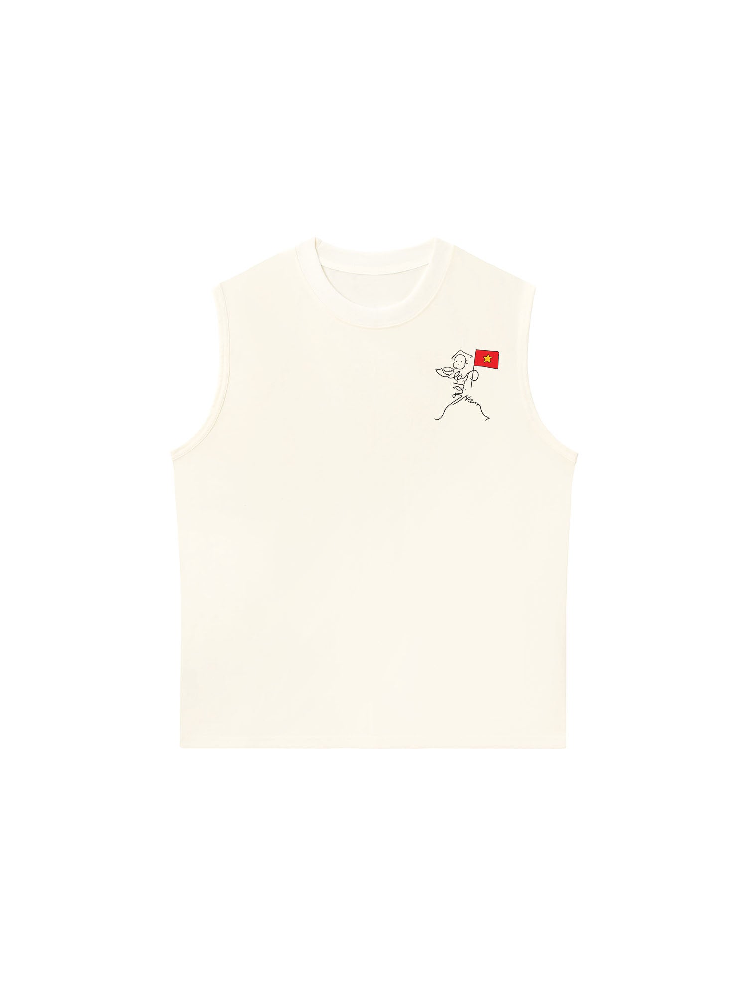 Áo Ba Lỗ Relaxed Fit Việt Nam Độc Lập