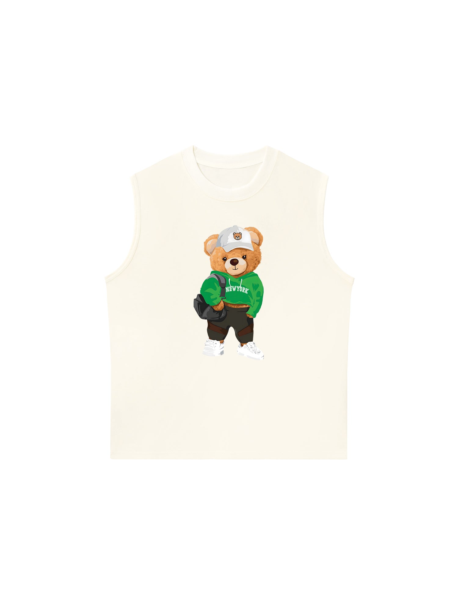 Áo Ba Lỗ Relaxed Fit Sporty Bear